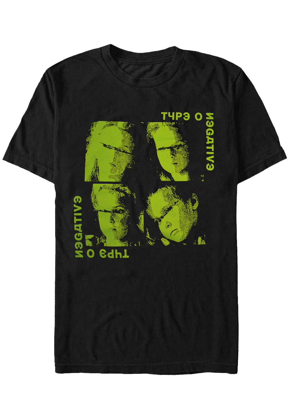 Type O Negative Four Faces - T-Shirt | Impericon
