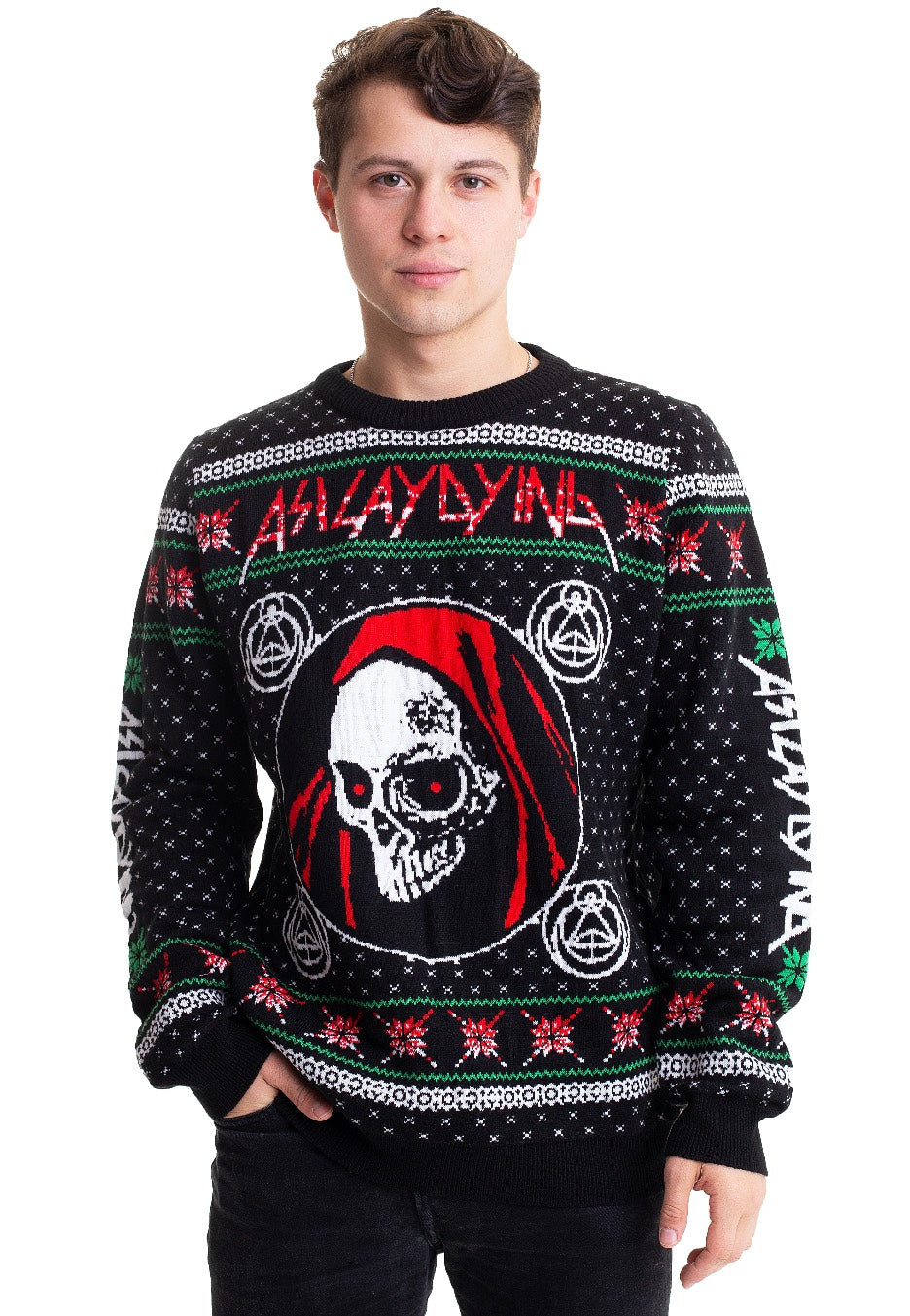 As I Lay Dying Shaped By Fire Limited Winter Knit Villapusero | Men-Image