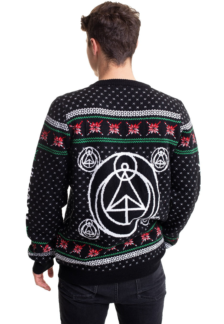 As I Lay Dying Shaped By Fire Limited Winter Knit Pullover | Men-Image