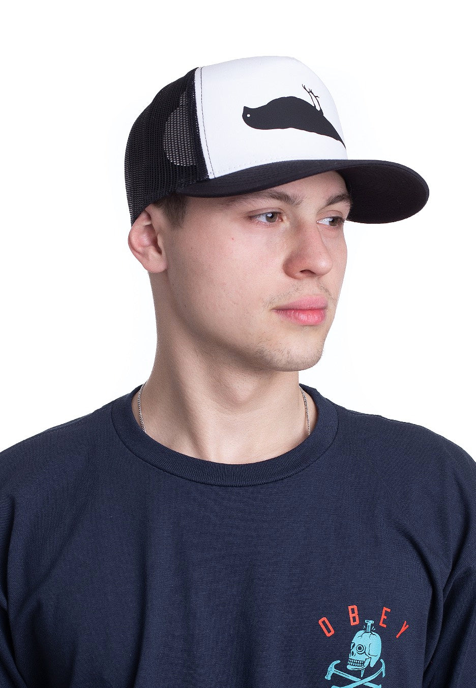 Atticus - Bird Trucker Black/White/Black - Cap | Neutral-Image