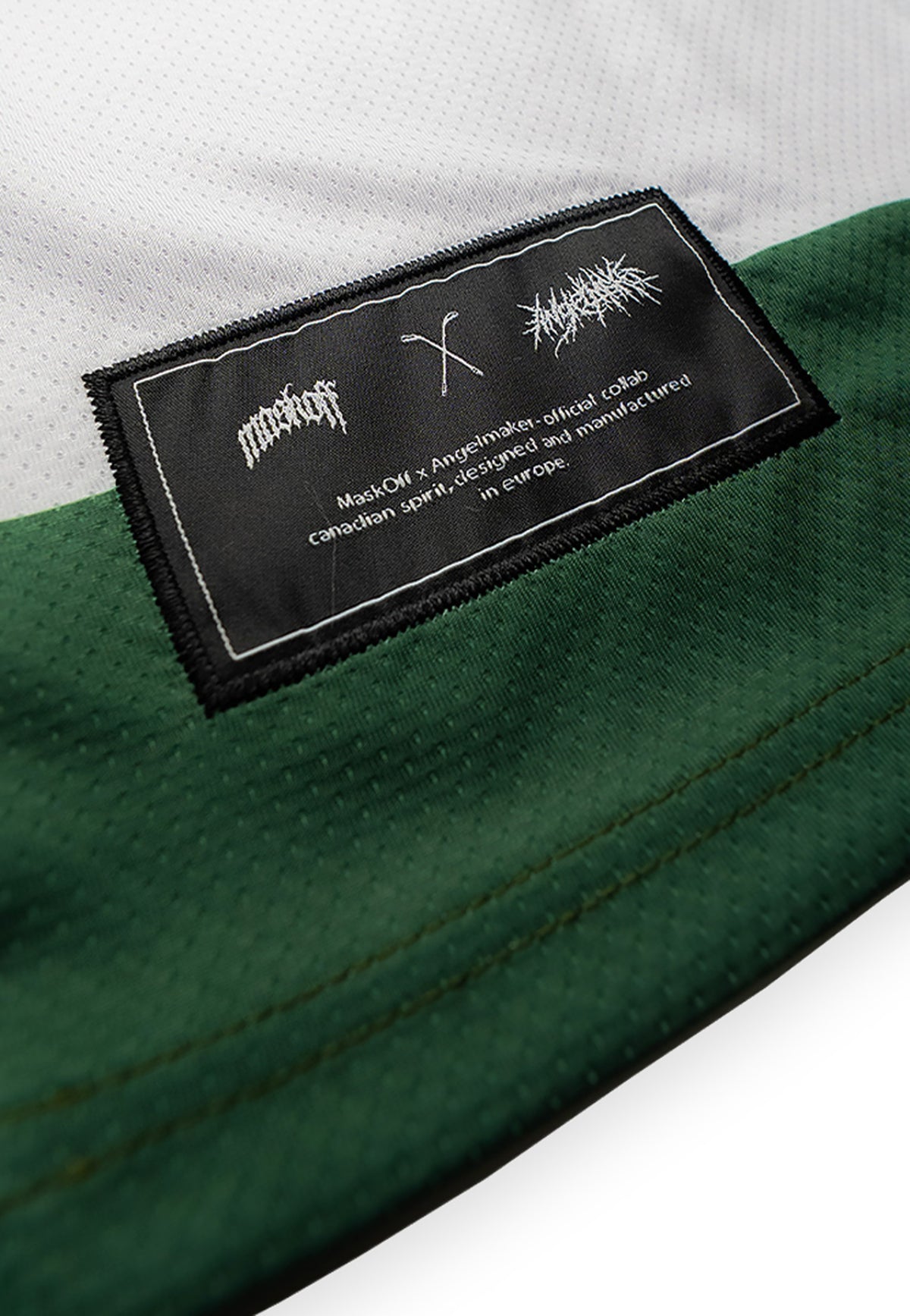 MaskOff Apparel x Angelmaker ANGELMAKER Performance Green Hockey Jersey | Men-Image