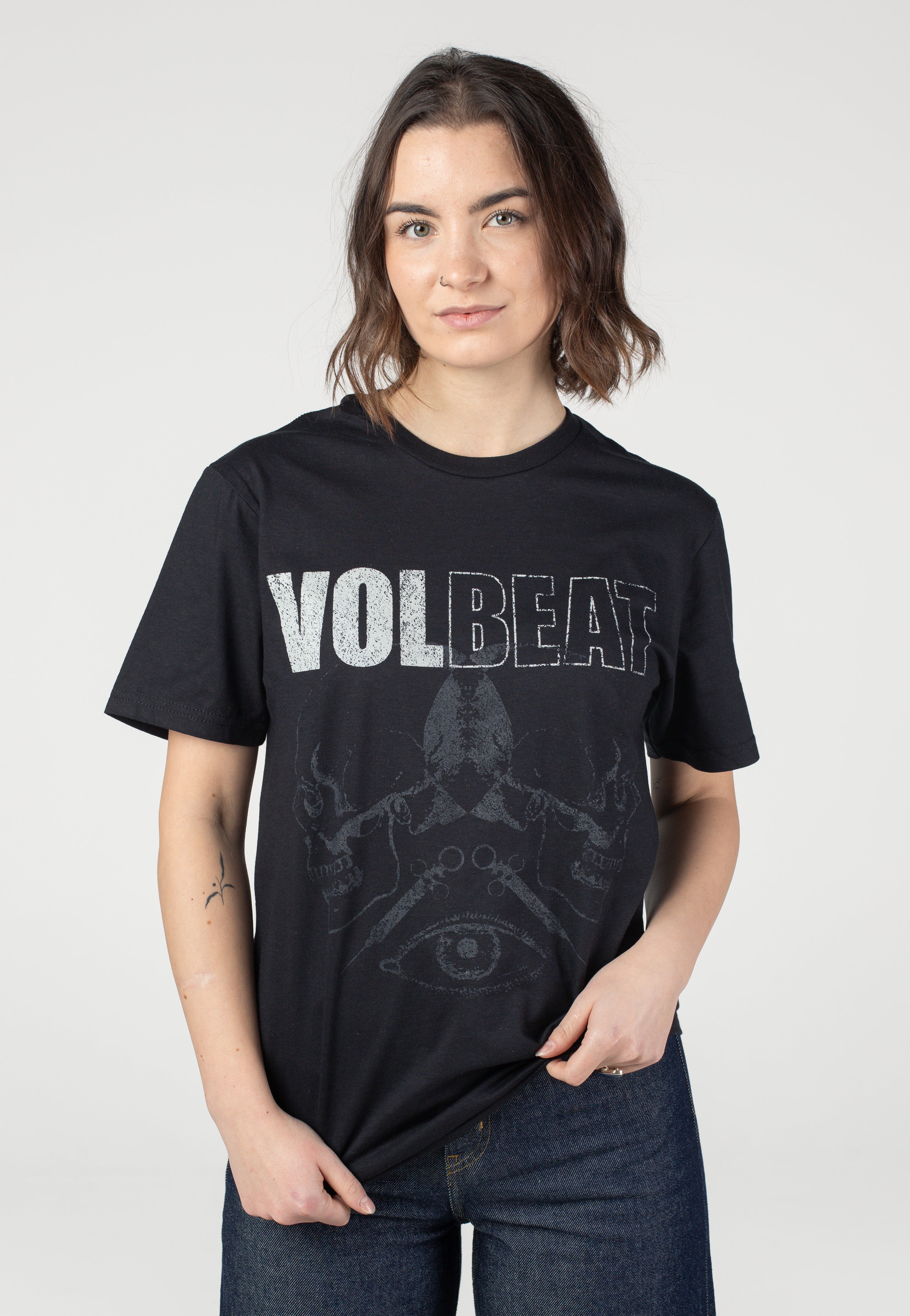 Volbeat - Mirrored Skulls - T-Shirt | Women-Image