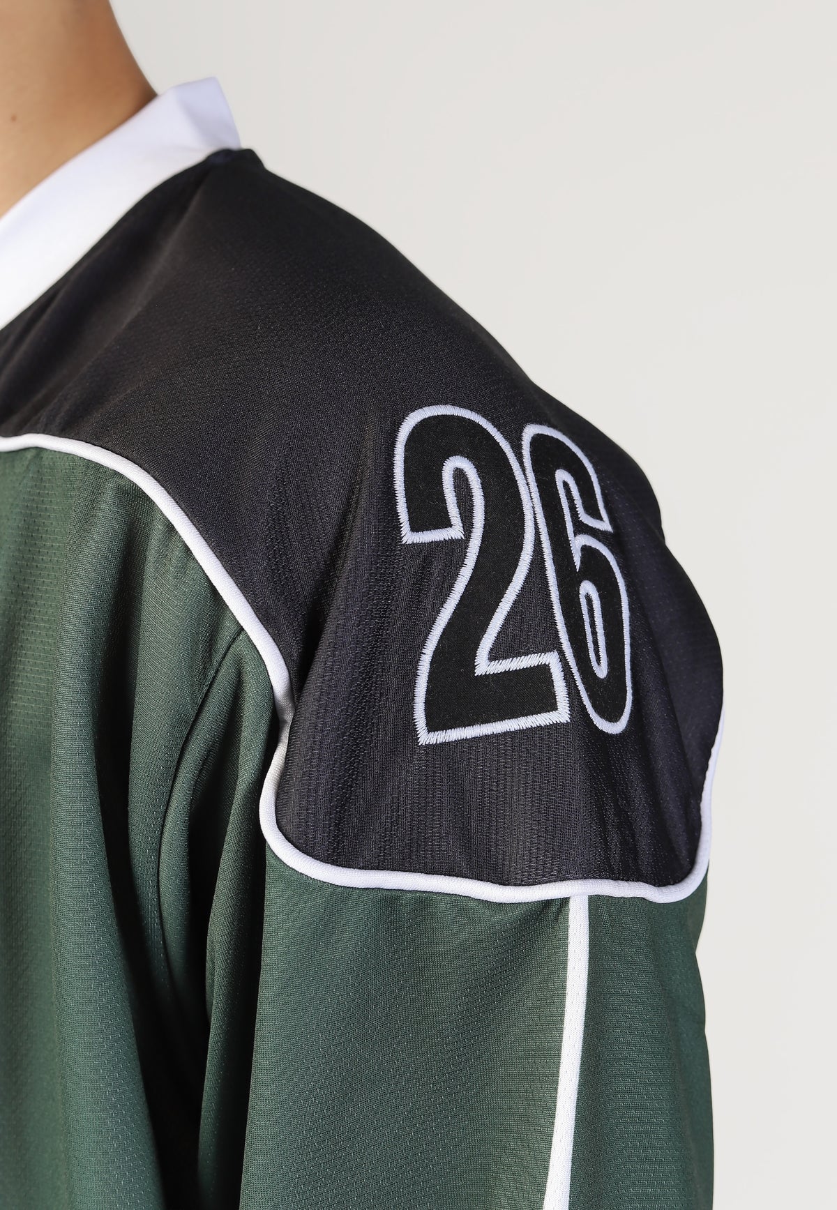 MaskOff Apparel x Angelmaker ANGELMAKER Performance Green Hockey Jersey | Men-Image