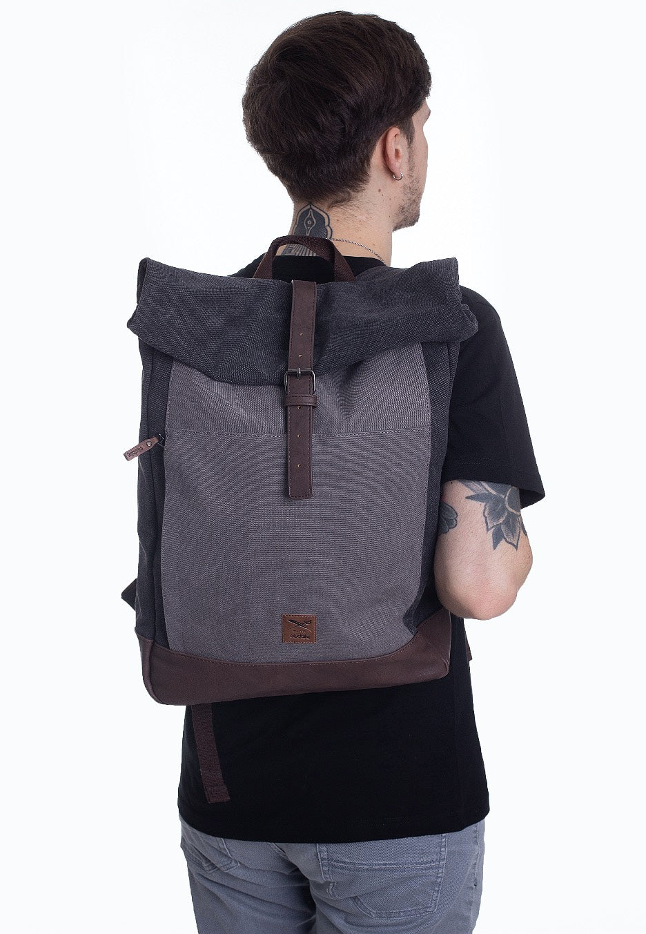 Iriedaily - Heavy Anthracite Melange - Backpack | Neutral-Image