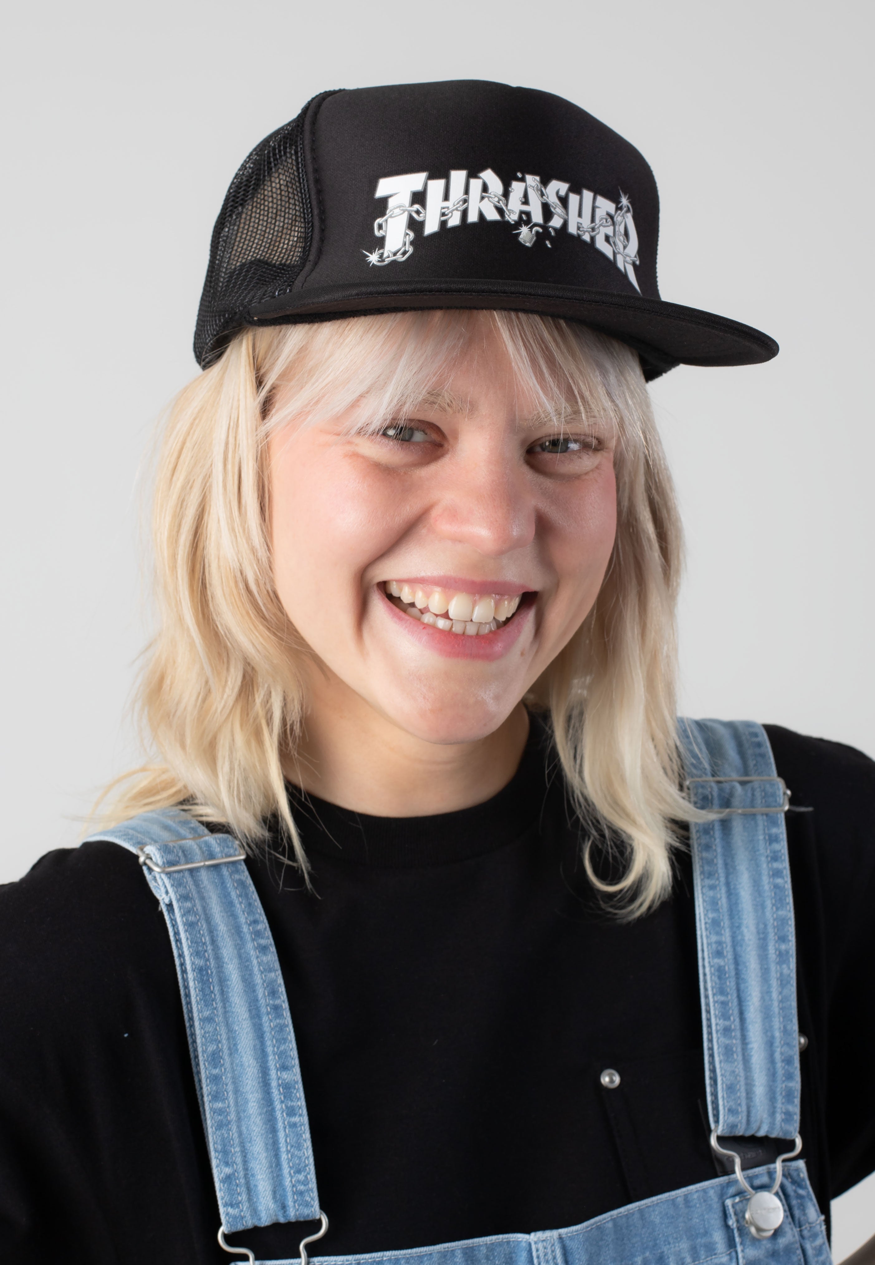 Thrasher - Chains By Daniel Shepard Black - Cap | Neutral-Image