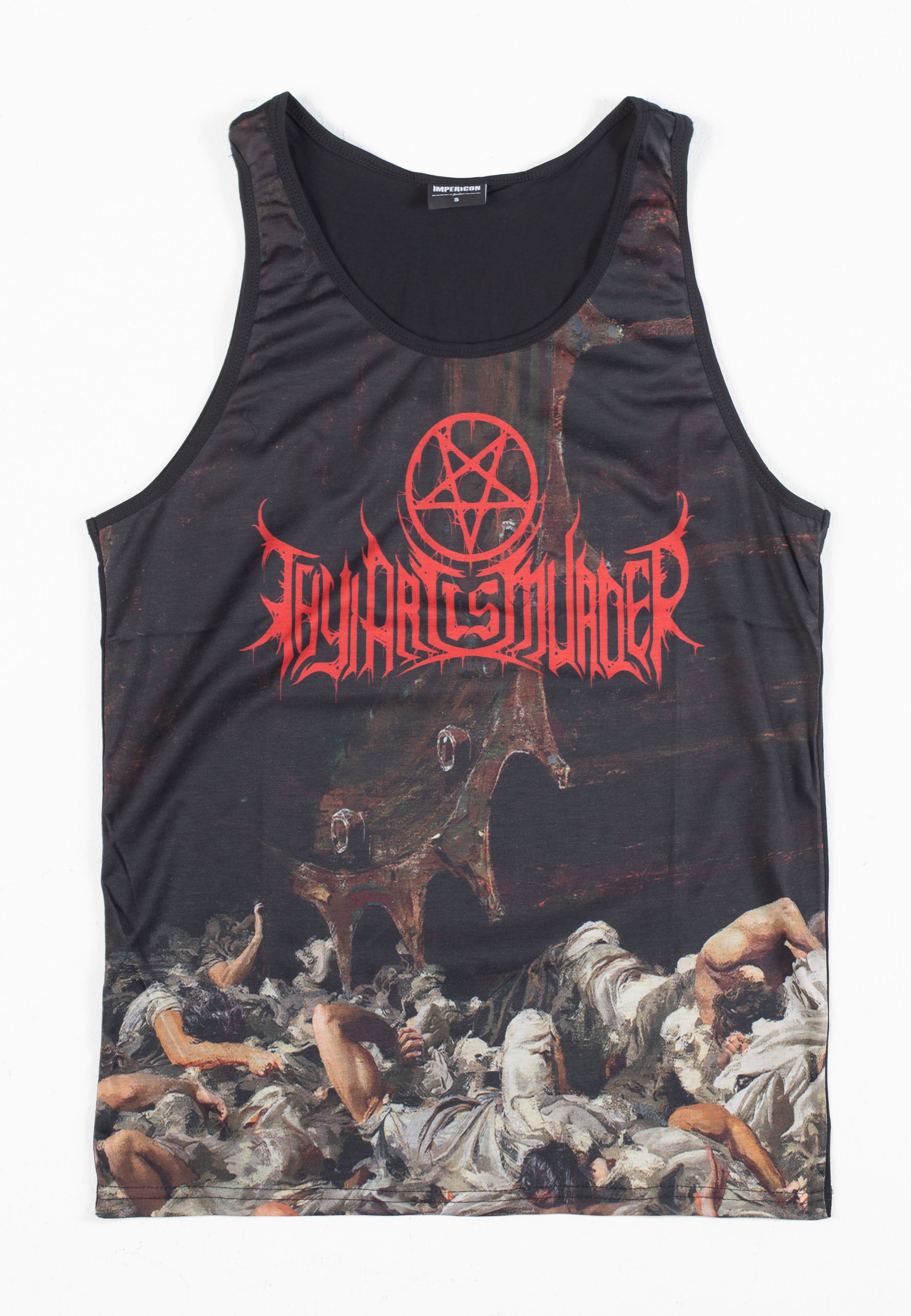Thy Art Is Murder - Human Target Allover - Tank | Neutral-Image