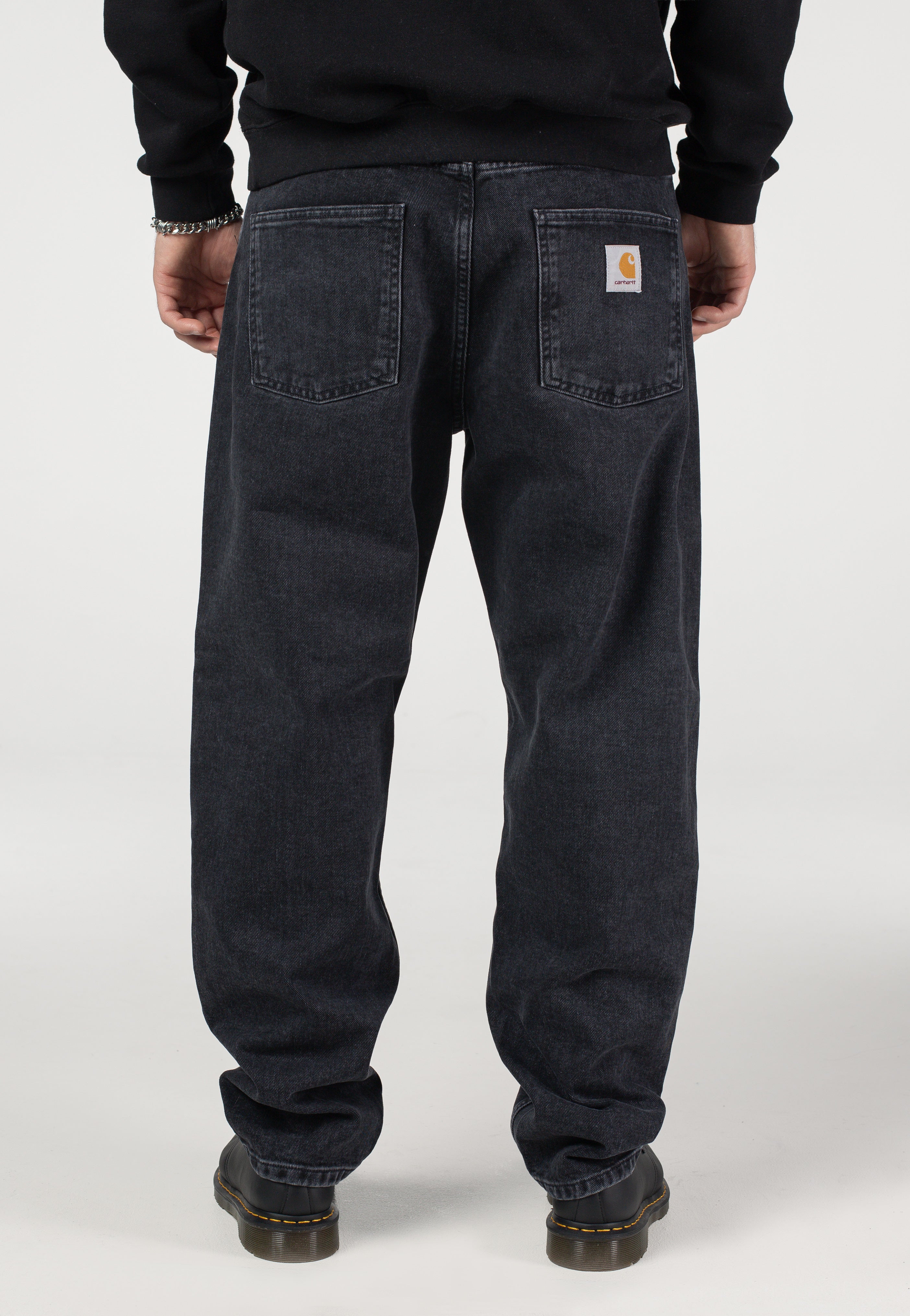 Carhartt WIP - Newel Black Stone Washed - Jeans | Men-Image