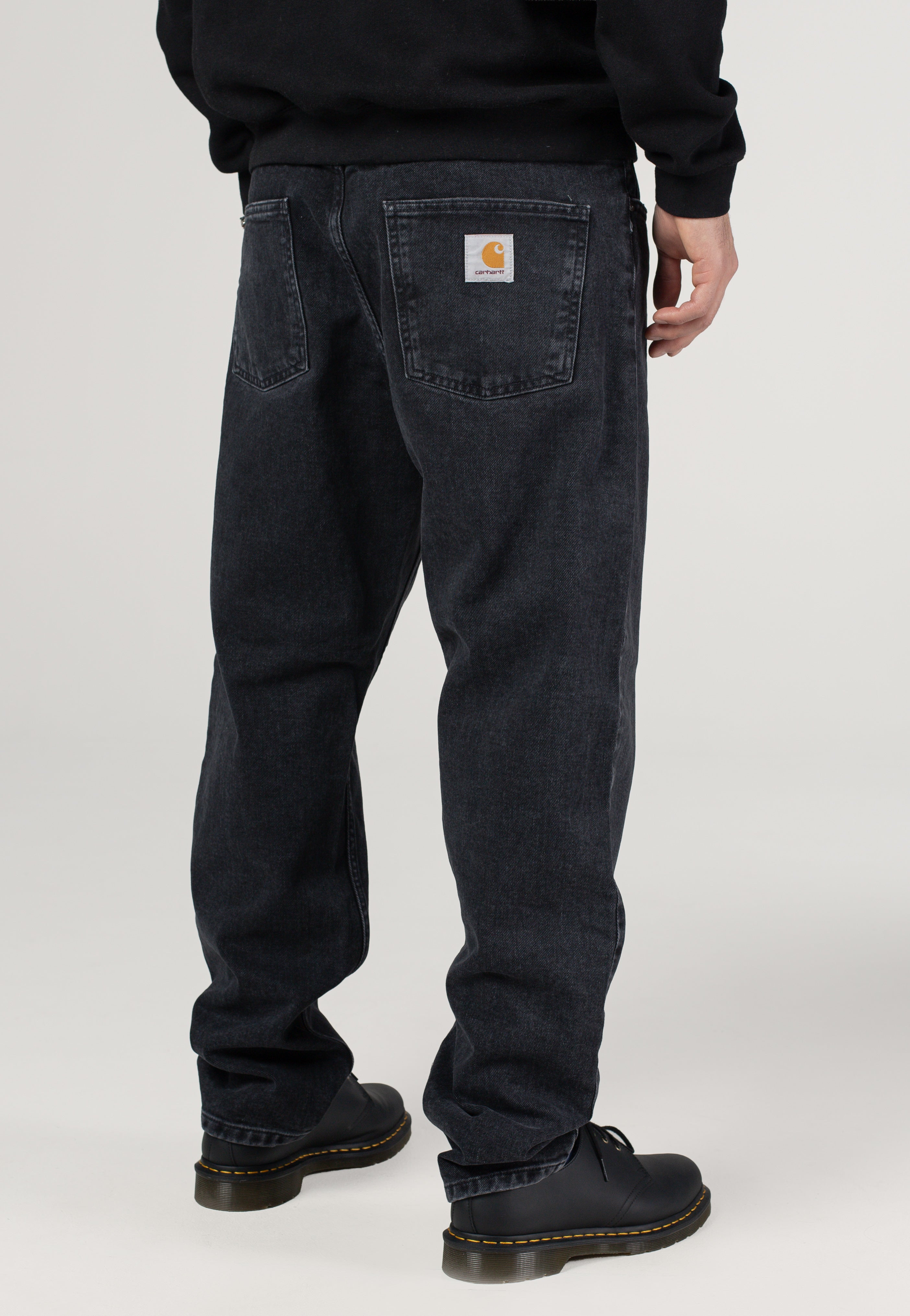 Carhartt WIP - Newel Black Stone Washed - Jeans | Men-Image
