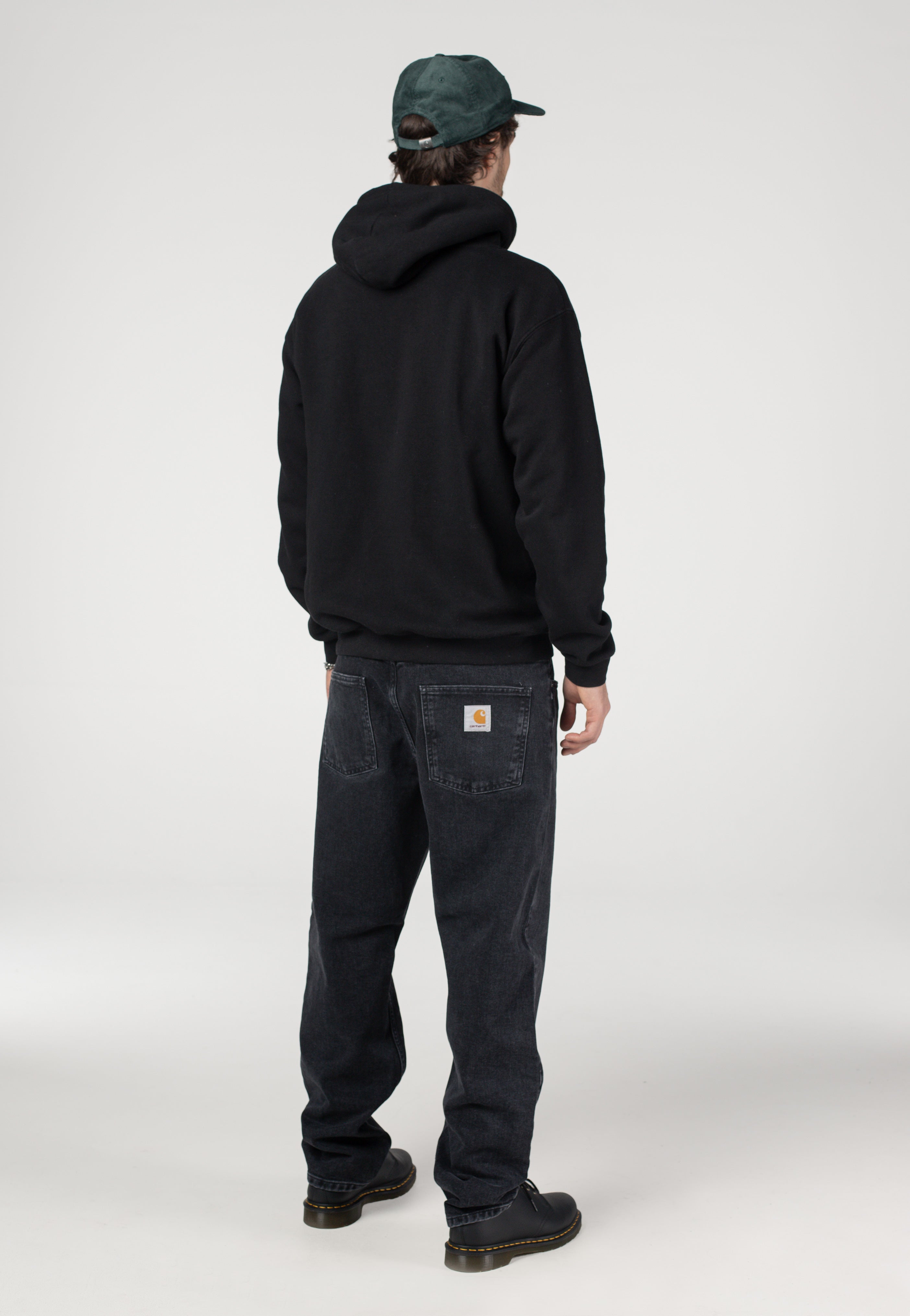Carhartt WIP - Newel Black Stone Washed - Jeans | Men-Image