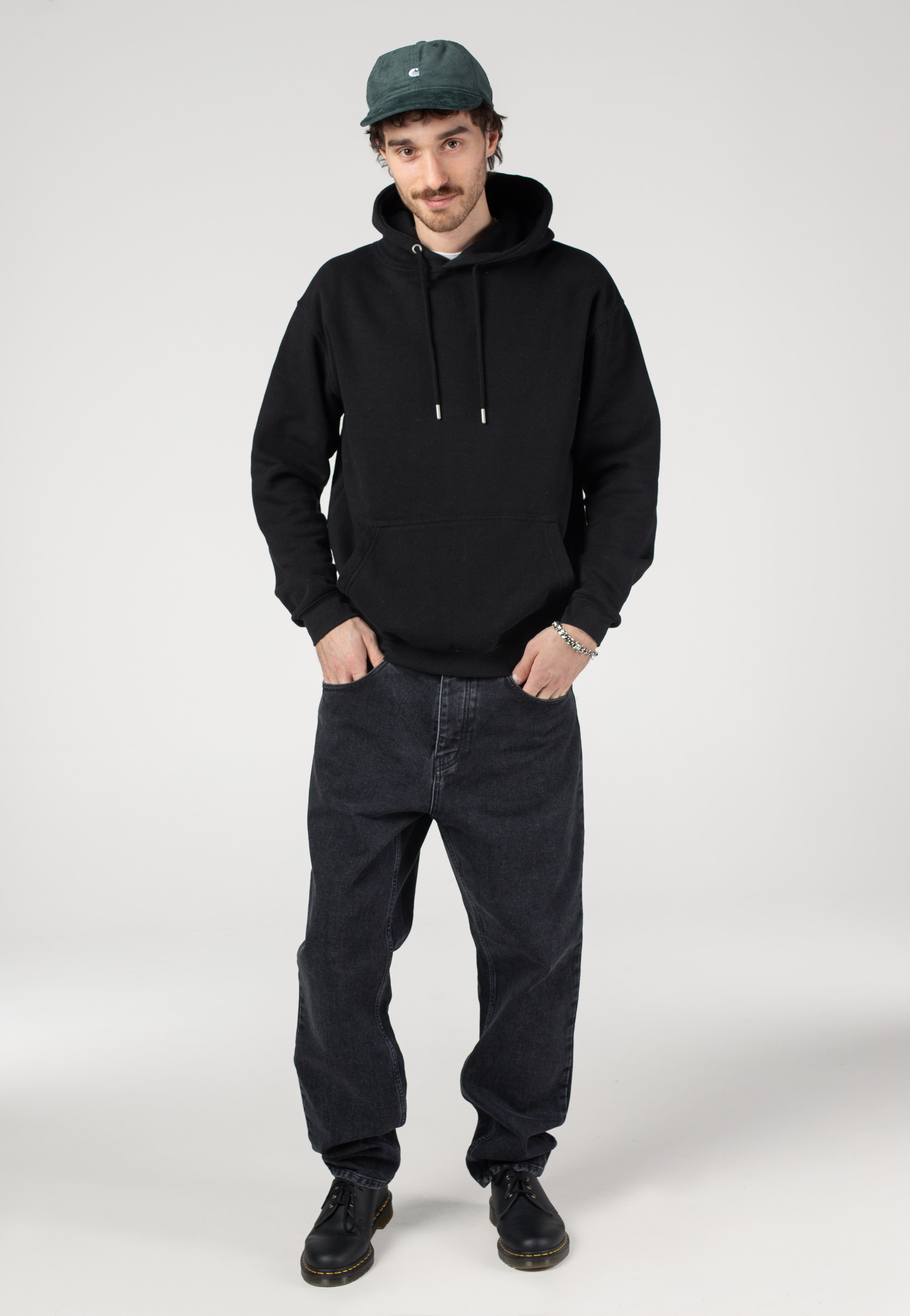 Carhartt WIP - Newel Black Stone Washed - Jeans | Men-Image