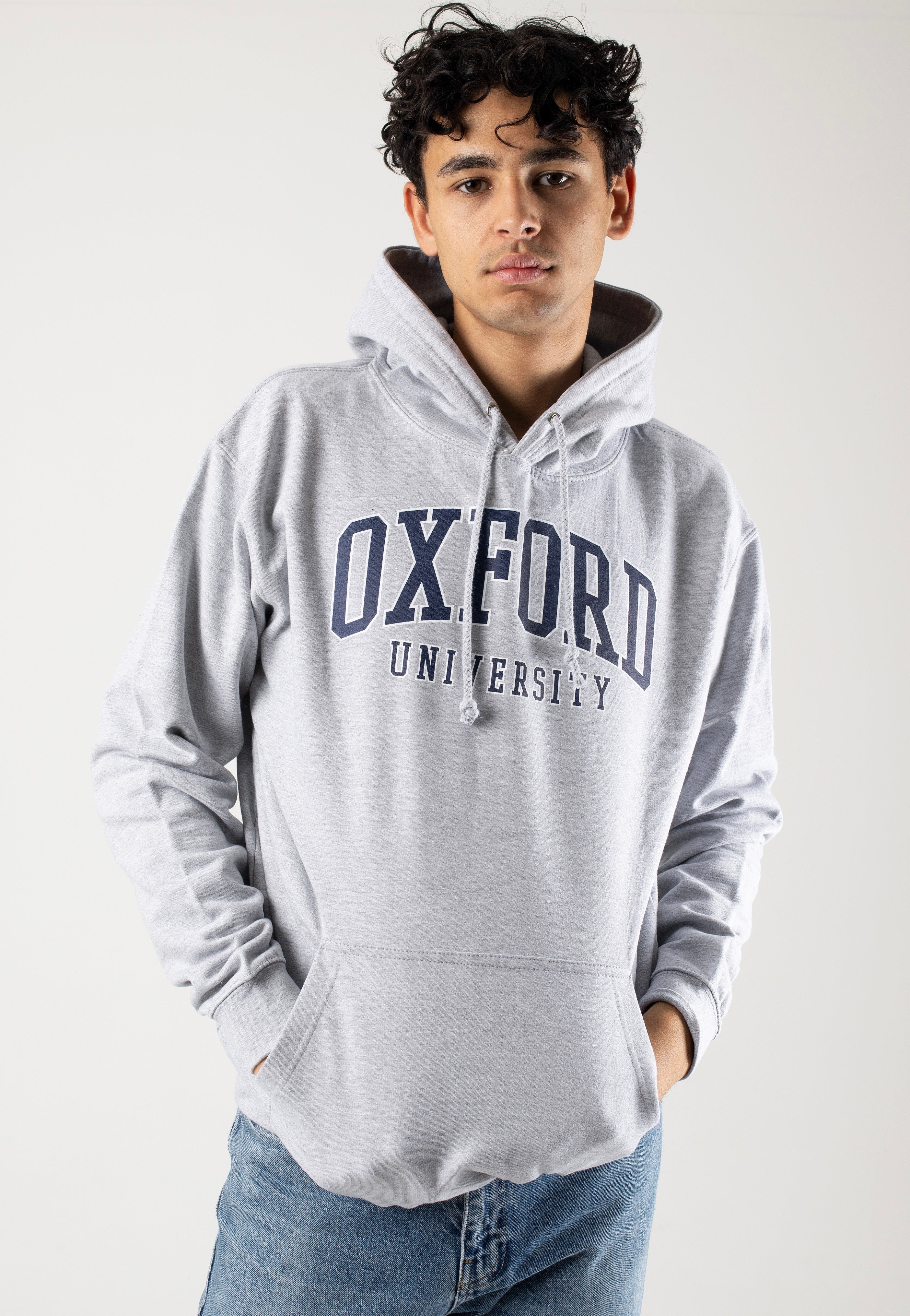 Universities - University Of Oxford Heather Grey - Hoodie | Men-Image