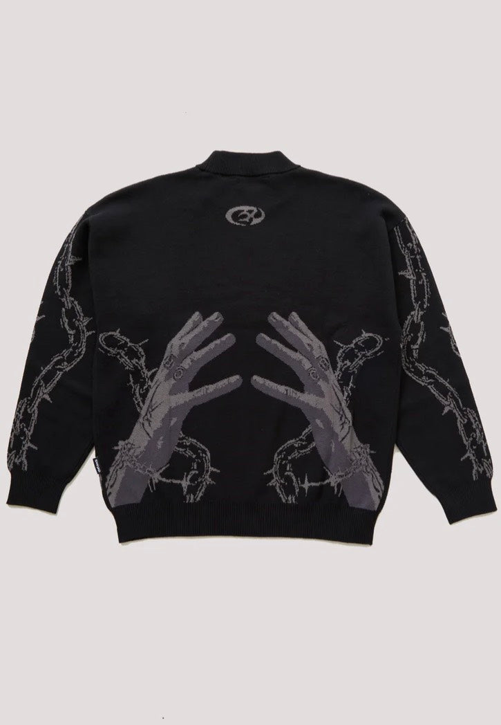 Chet Rock - Break Free Hand Black - Pullover | Men-Image