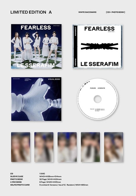 Le Sserafim - Fearless (Ltd. Press Edition A) - CD | Neutral-Image