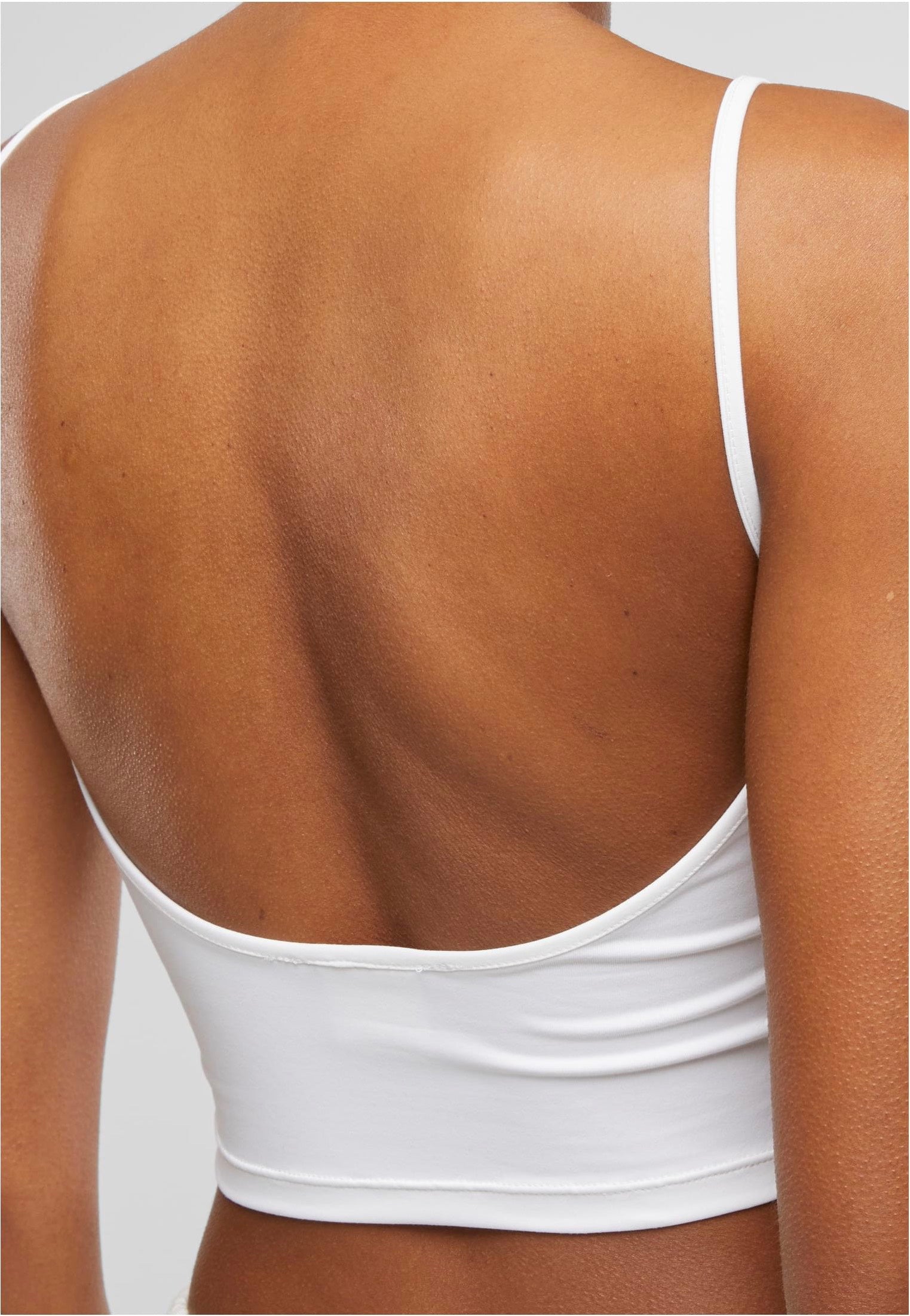 Urban Classics - Basic Top Low Back Neckline White - Tank | Women-Image
