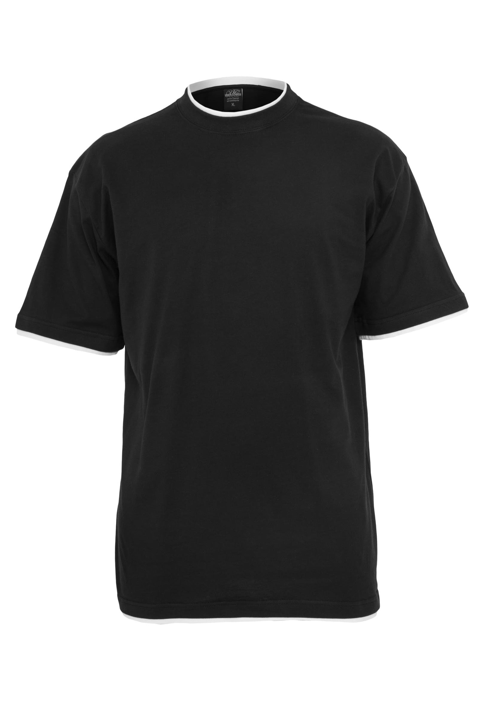 Urban Classics - Contrast Tall Black/White - T-Shirt | Men-Image
