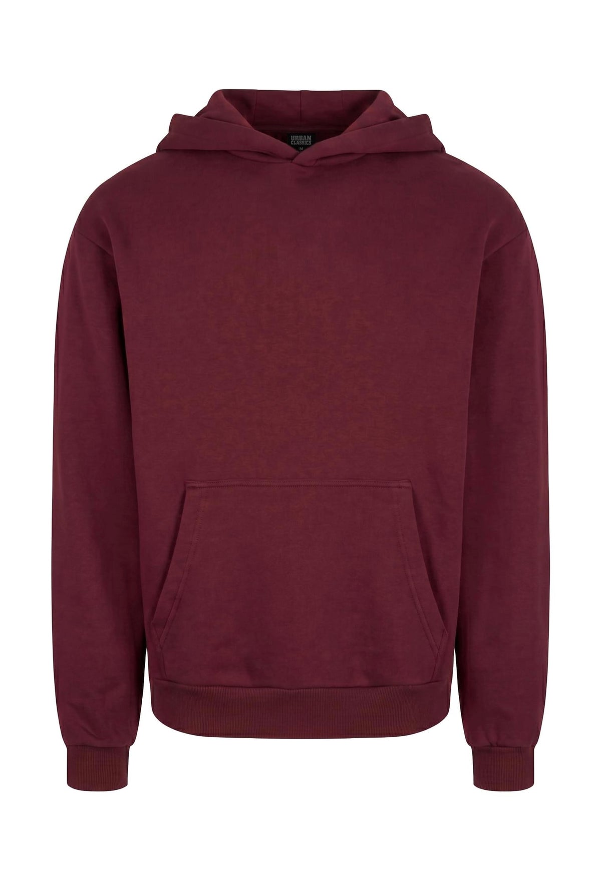 Urban Classics Fluffy Burgundy Mikina s kapucí | Men-Image