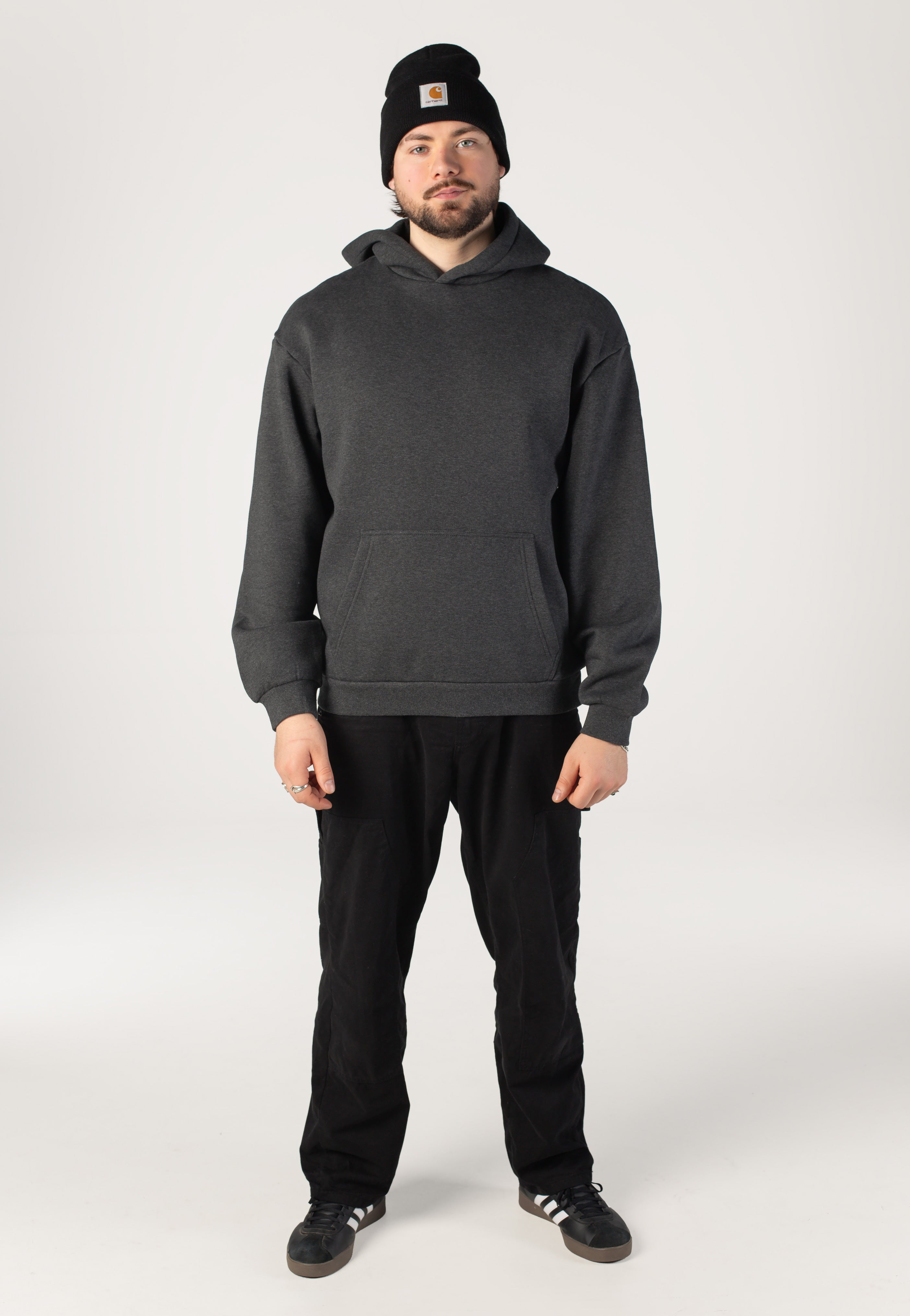 Urban Classics Fluffy Charcoal - Hoodie | Impericon