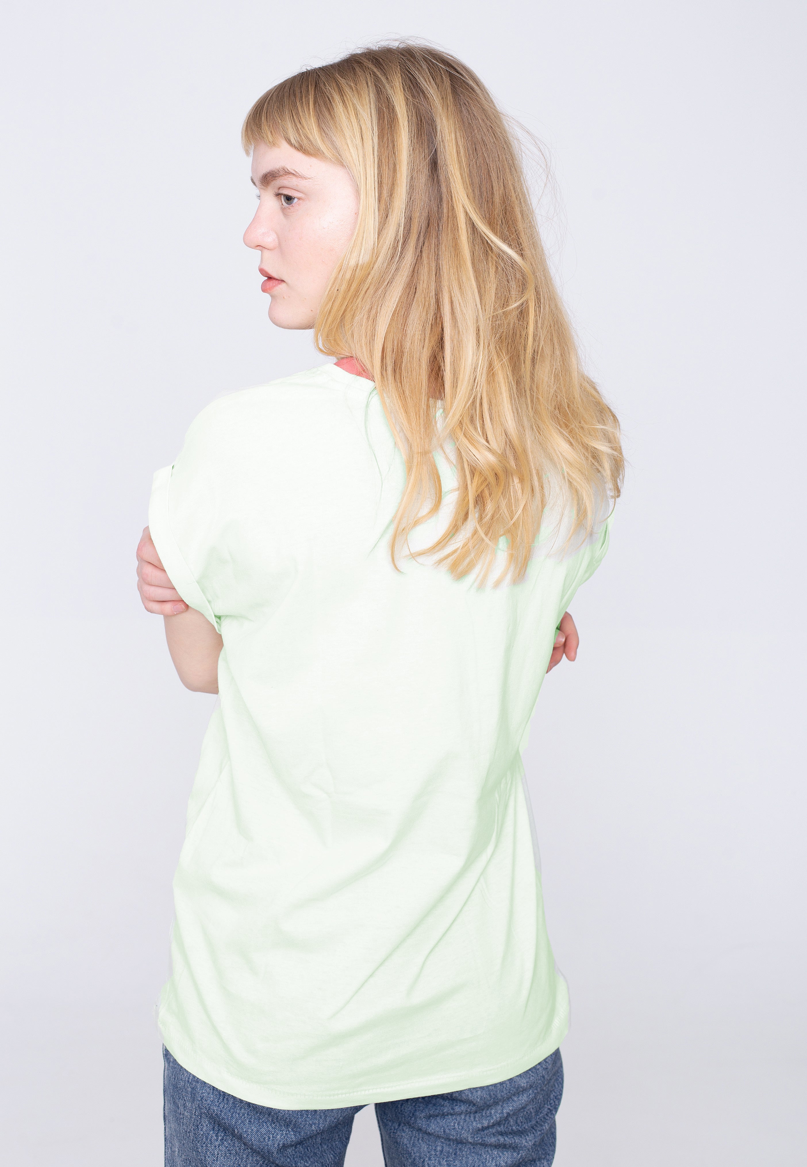 Urban Classics - Ladies Extended Shoulder Lightmint - T-Shirt | Women-Image
