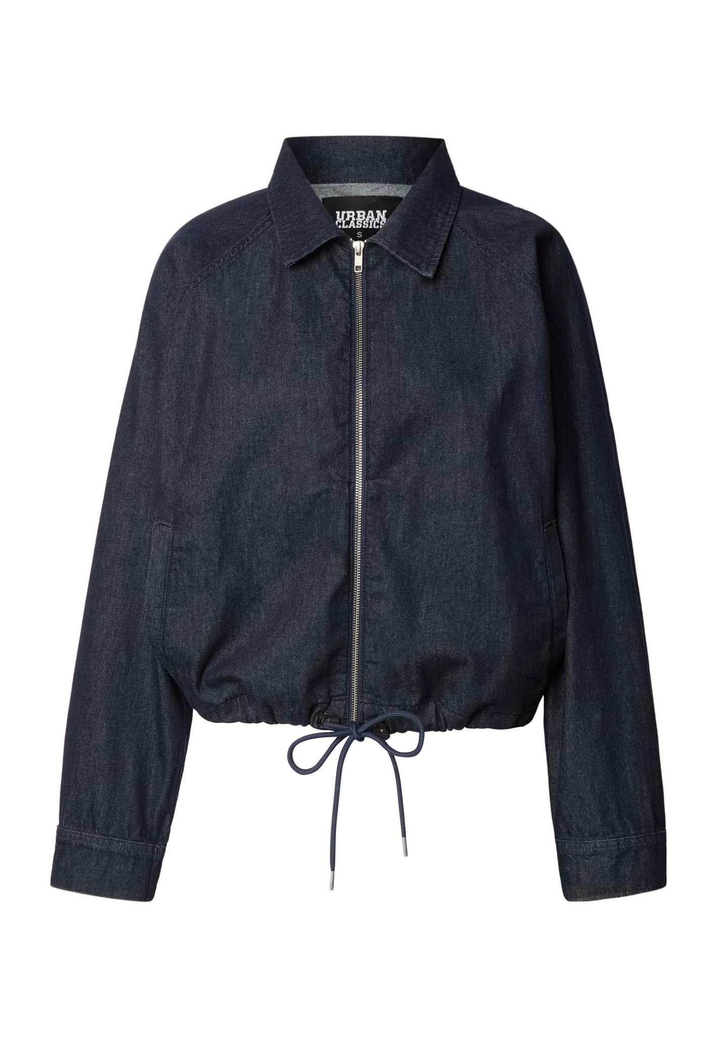 Urban Classics - Ladies Light Denim Balloon Blue Rinsed Washed - Jeans Jacket | Women-Image