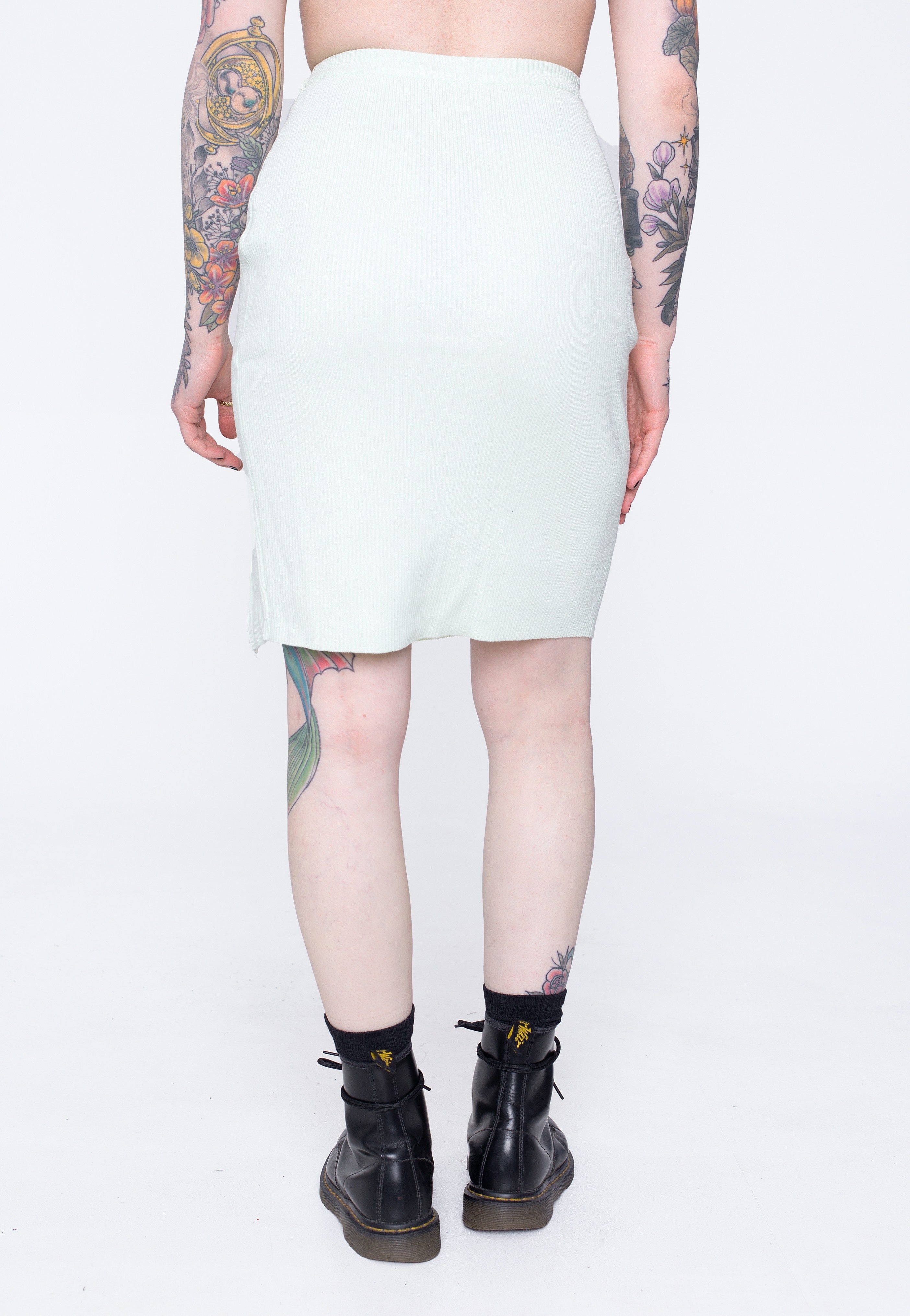 Urban Classics - Ladies Rib Knit Lightmint - Skirt | Women-Image