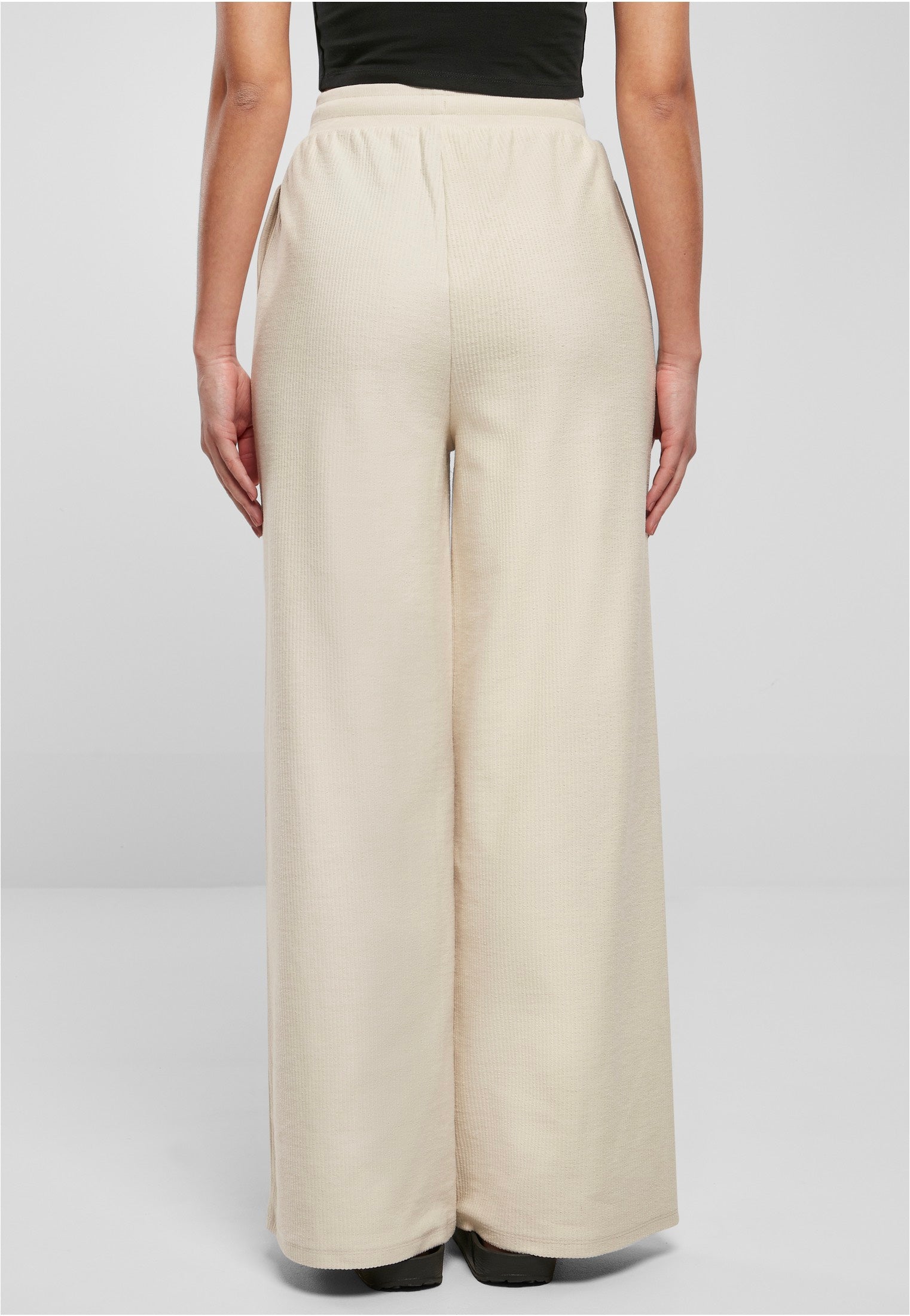 Urban Classics - Ladies Straight Rib Terry Softseagrass - Pants | Women-Image