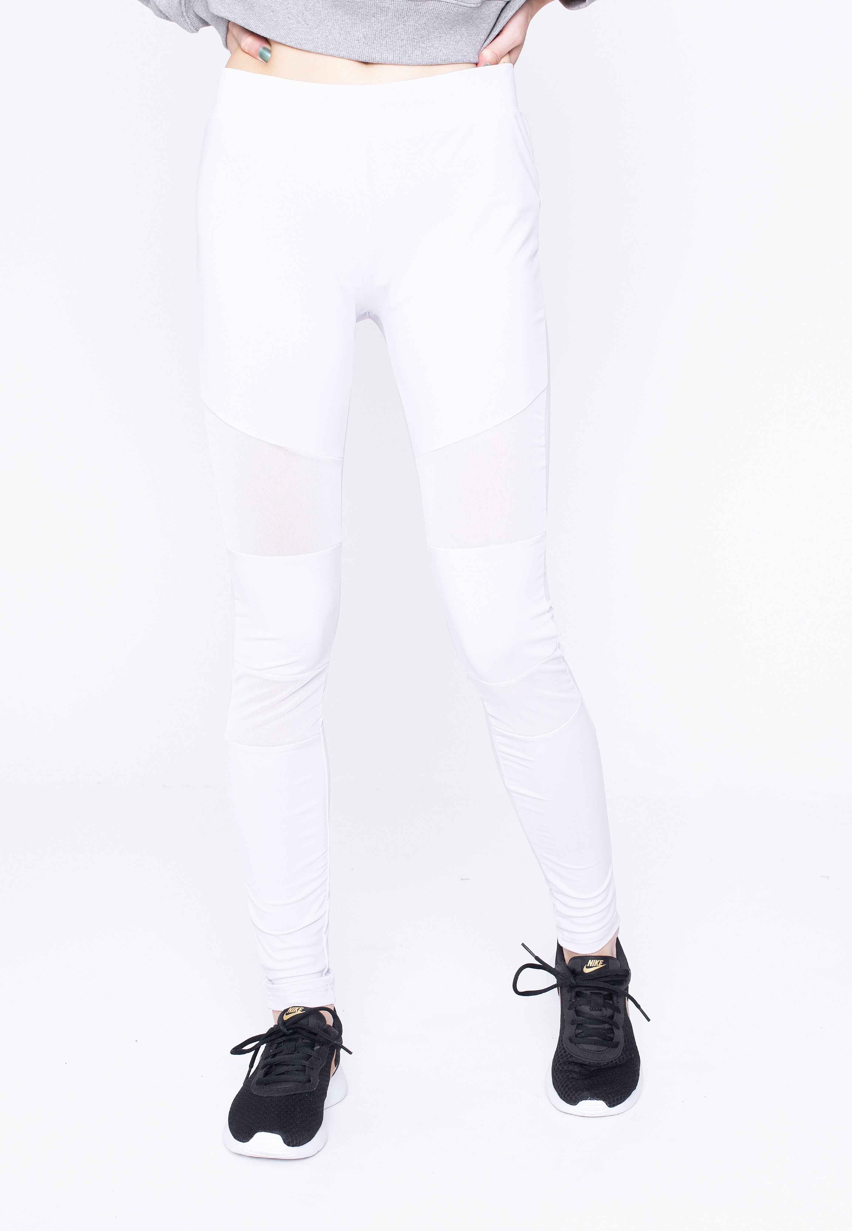 Urban Classics - Ladies Tech Mesh Soft Lilac - Leggings | Women-Image