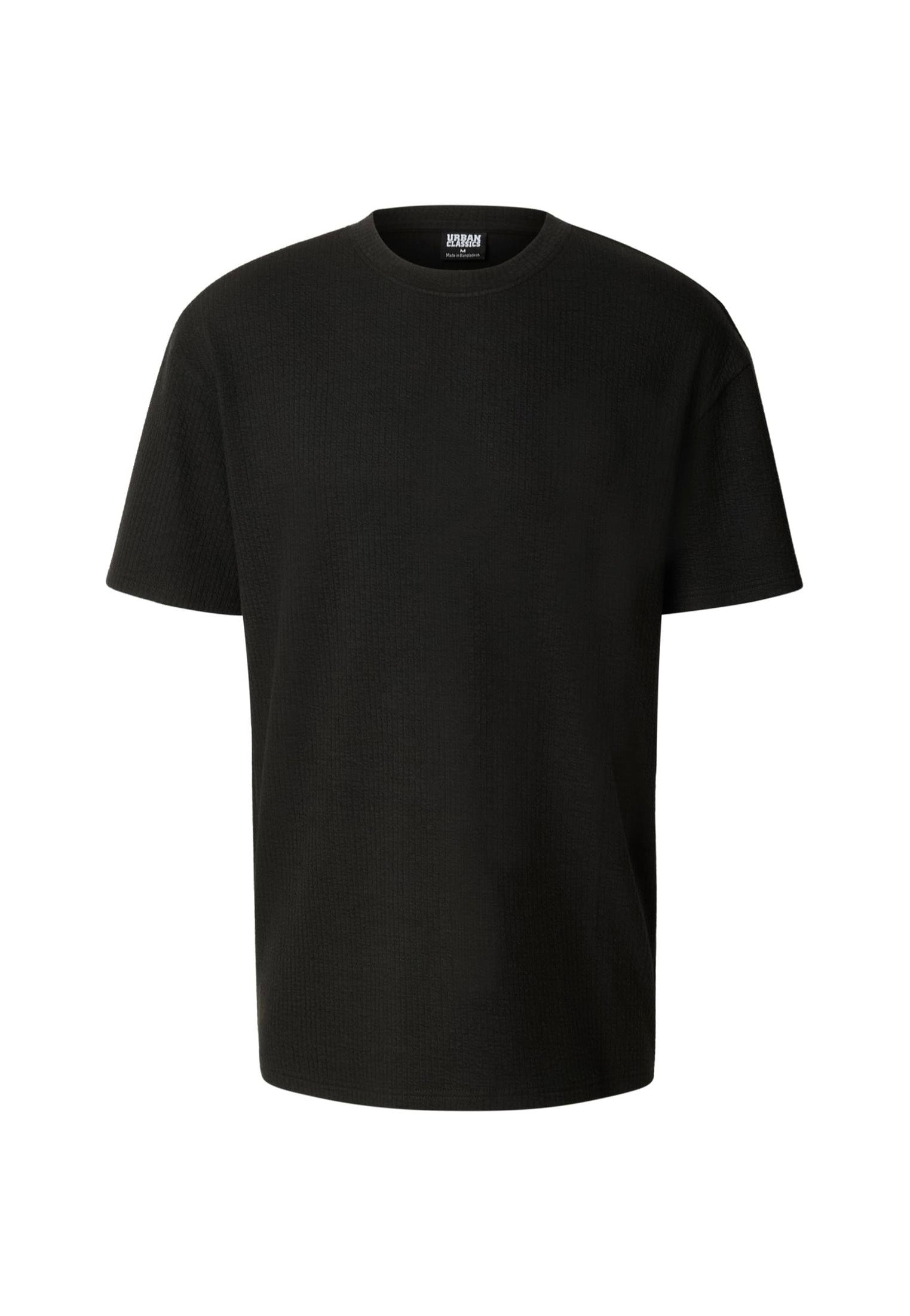 Urban Classics - Loose Fit Structured Black - T-Shirt | Men-Image