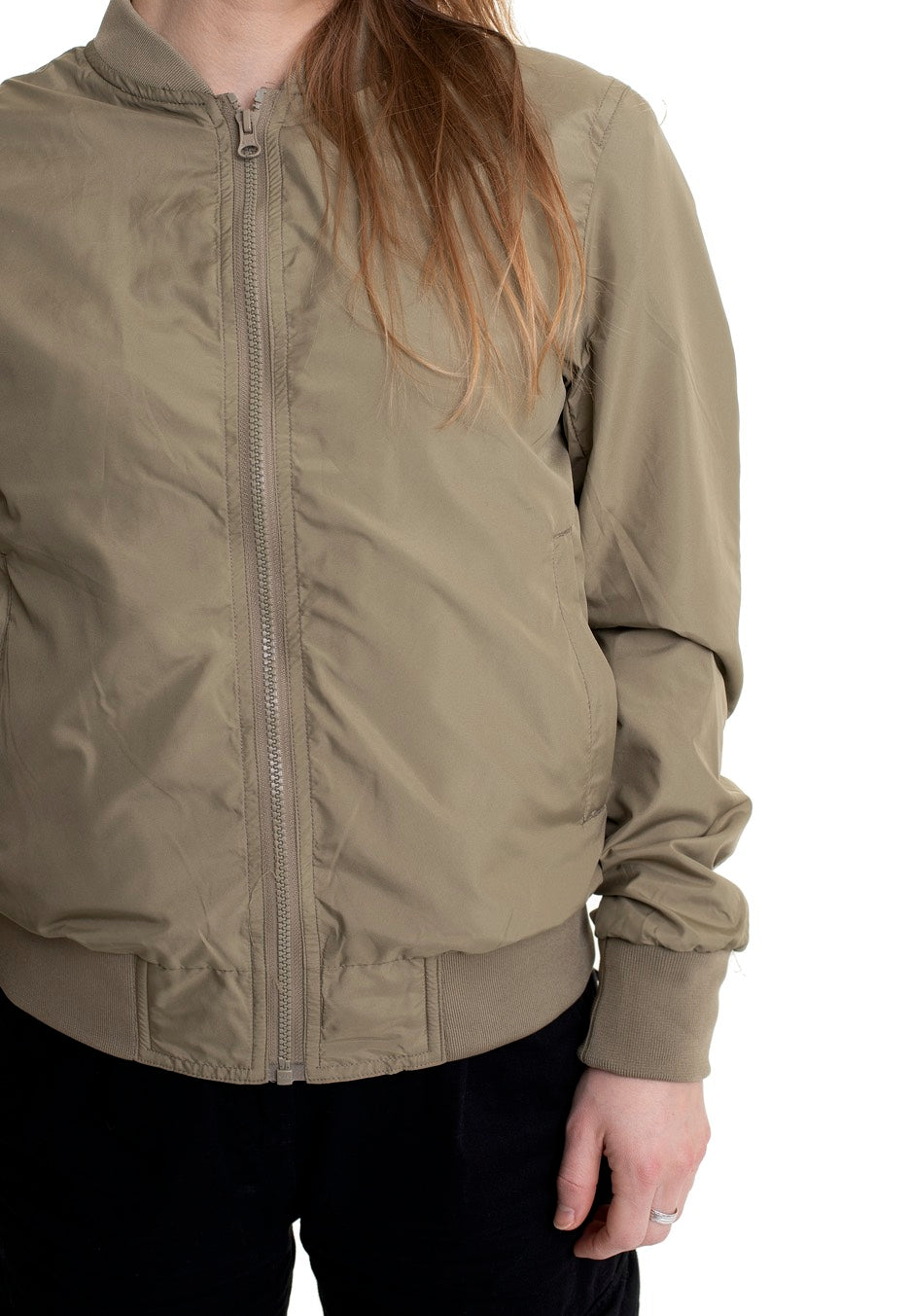 Urban Classics - Ladies Light Bomber Khaki - Jacket | Women-Image