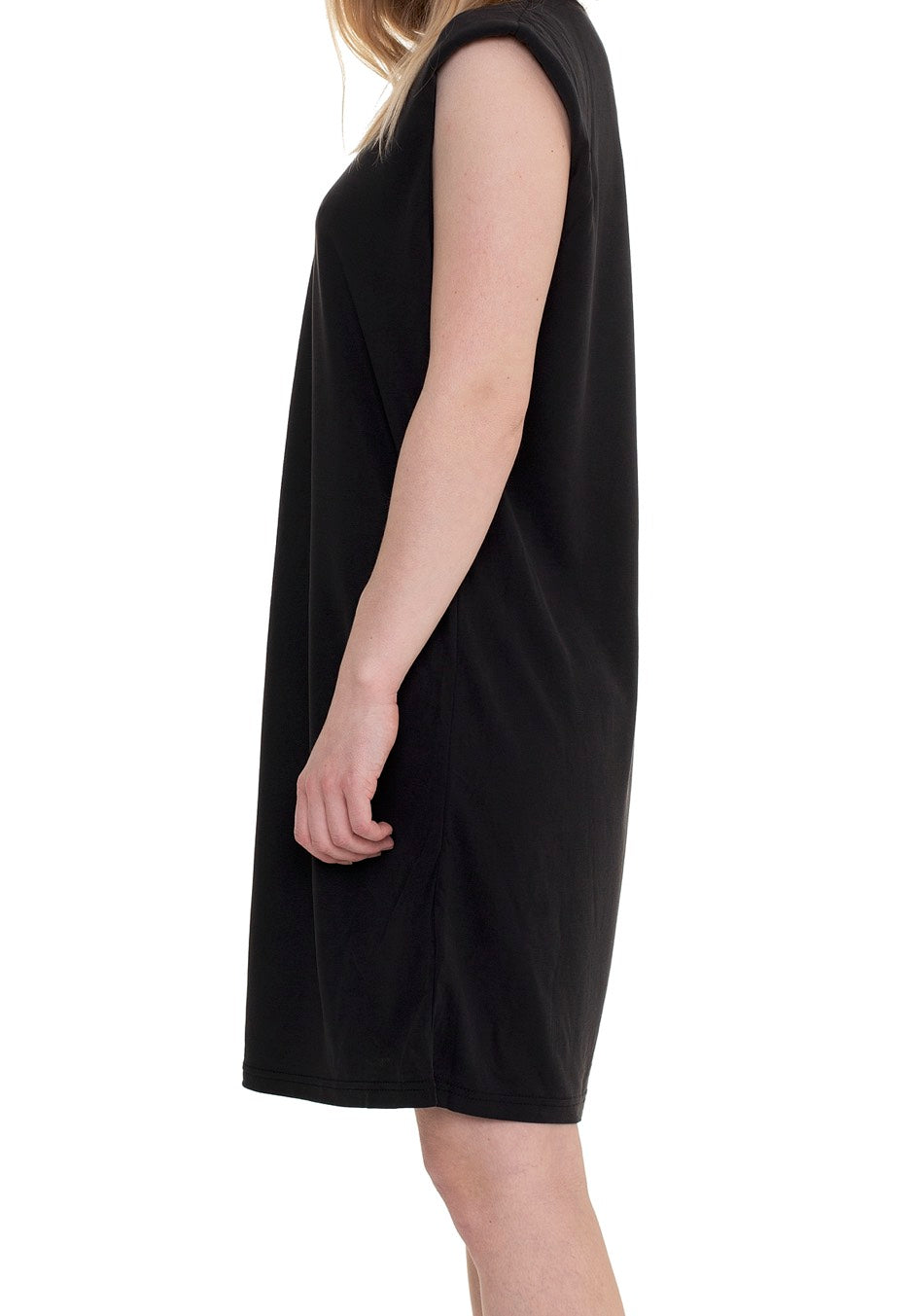 Urban Classics - Ladies Modal Padded Shoulder Tank Black - Dress | Women-Image