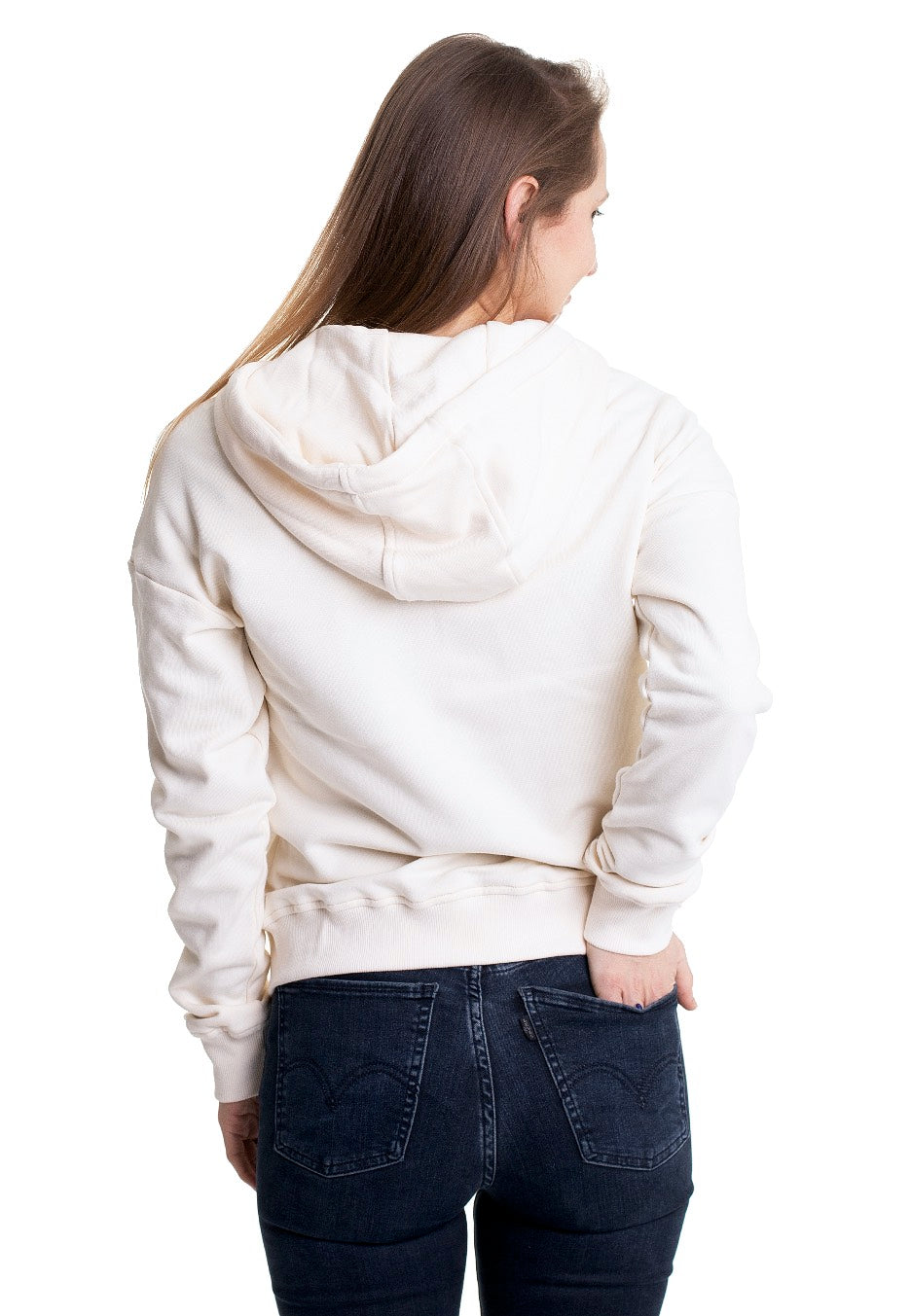 Urban Classics - Ladies Organic Terry Whitesand - Zipper | Women-Image