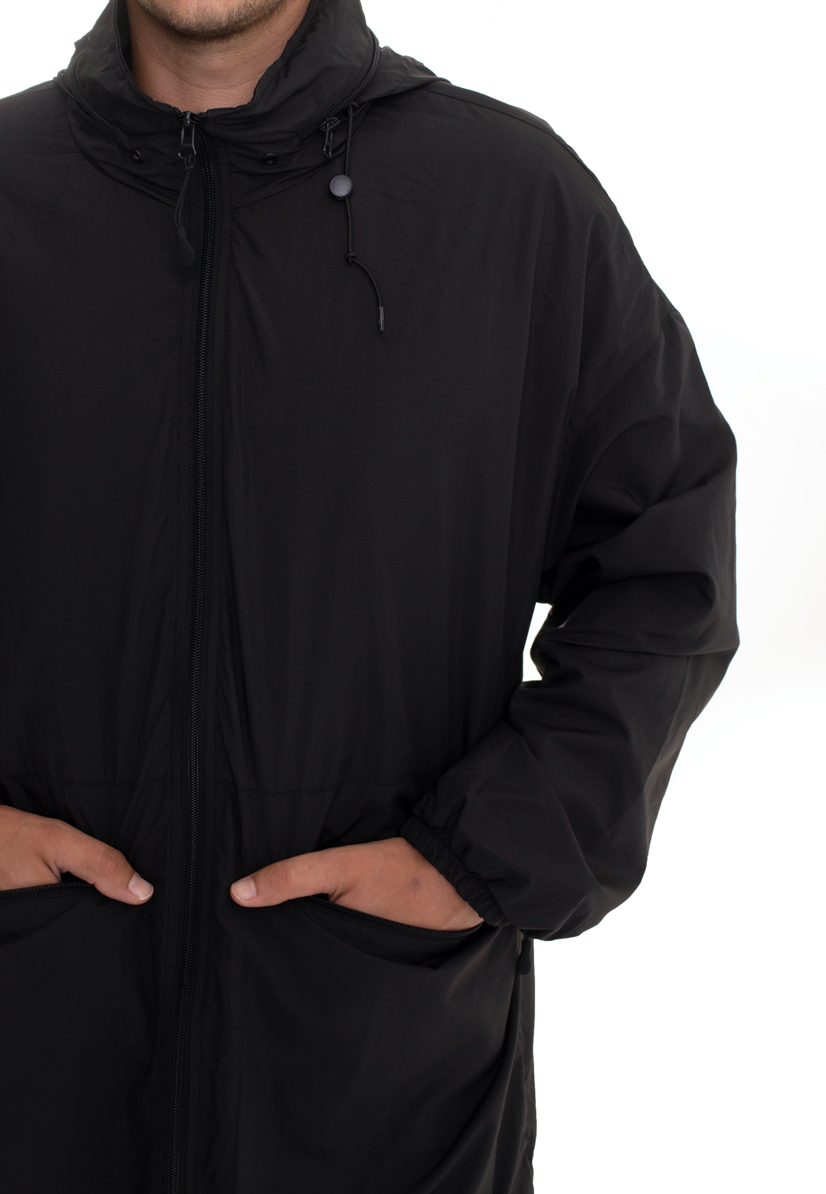 Urban Classics - Oversized Track Black - Track Jacket | Men-Image