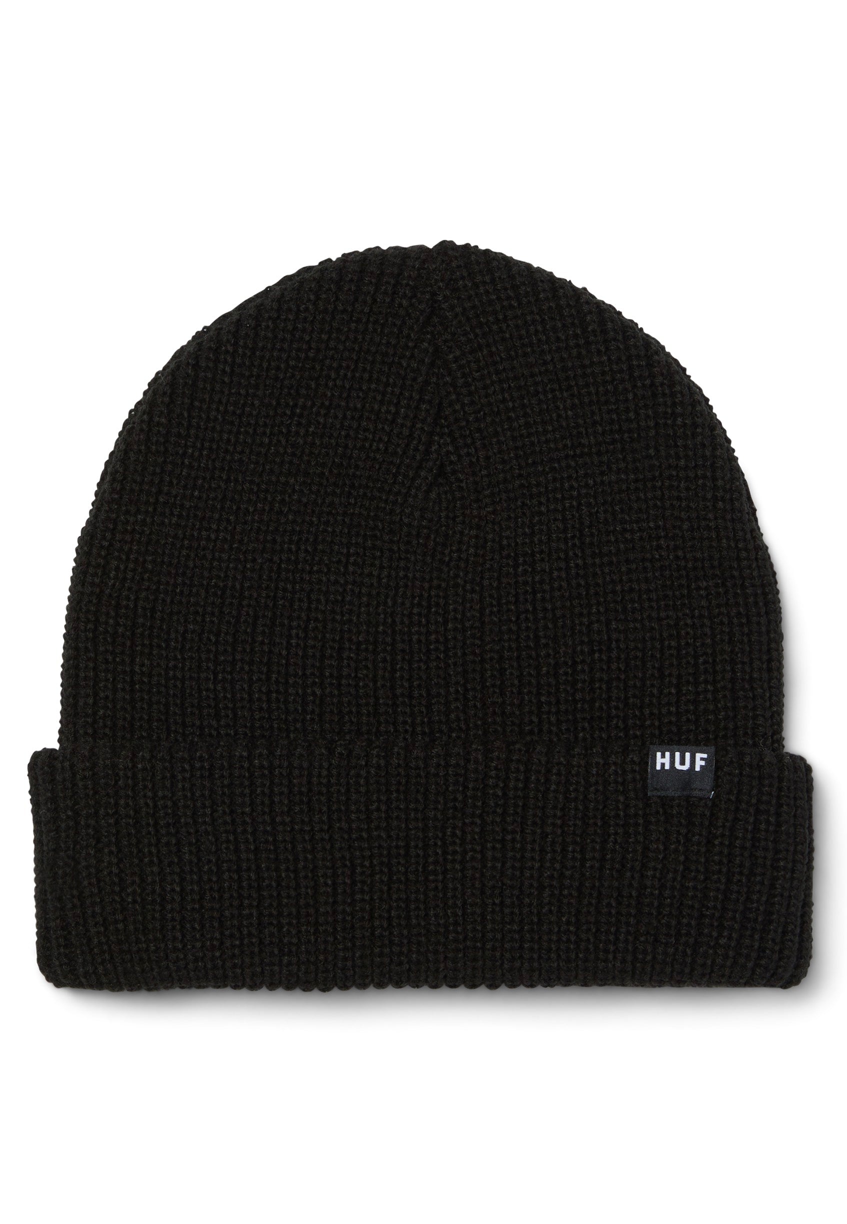 HUF - Usual Cuff Black - Beanie | Neutral-Image