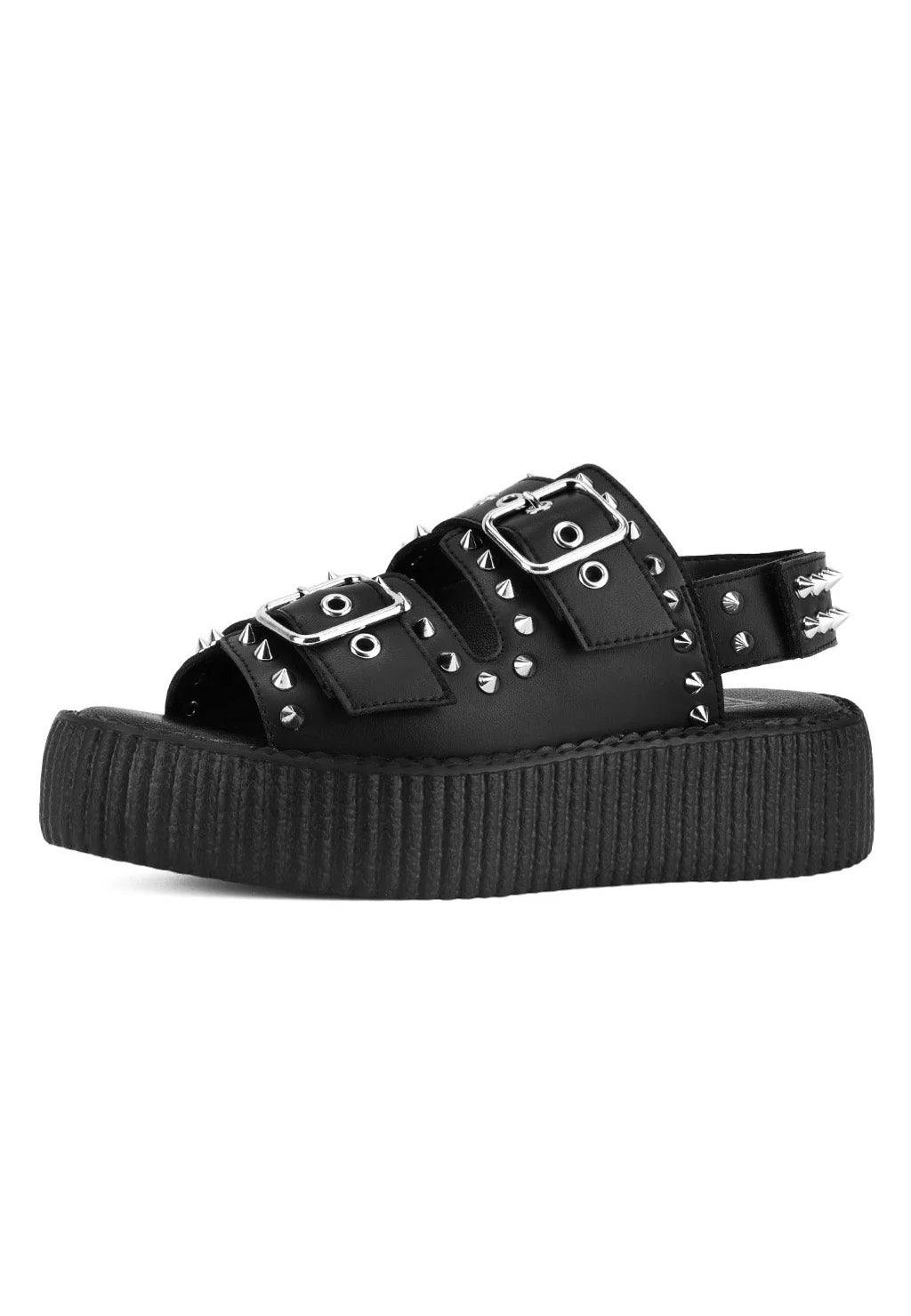 T.U.K. - Viva High Stud Black - Girl Sandals | Women-Image