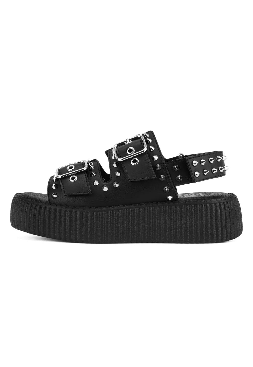 T.U.K. - Viva High Stud Black - Girl Sandals | Women-Image