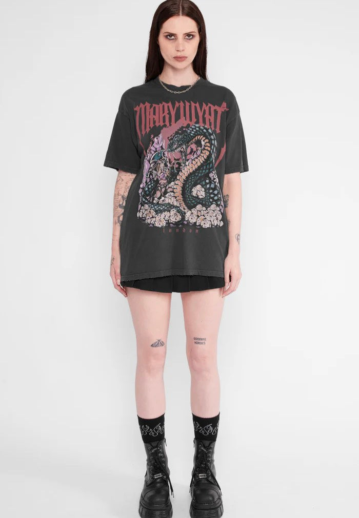 Mary Wyatt - Valkyrie Black - T-Shirt | Women-Image