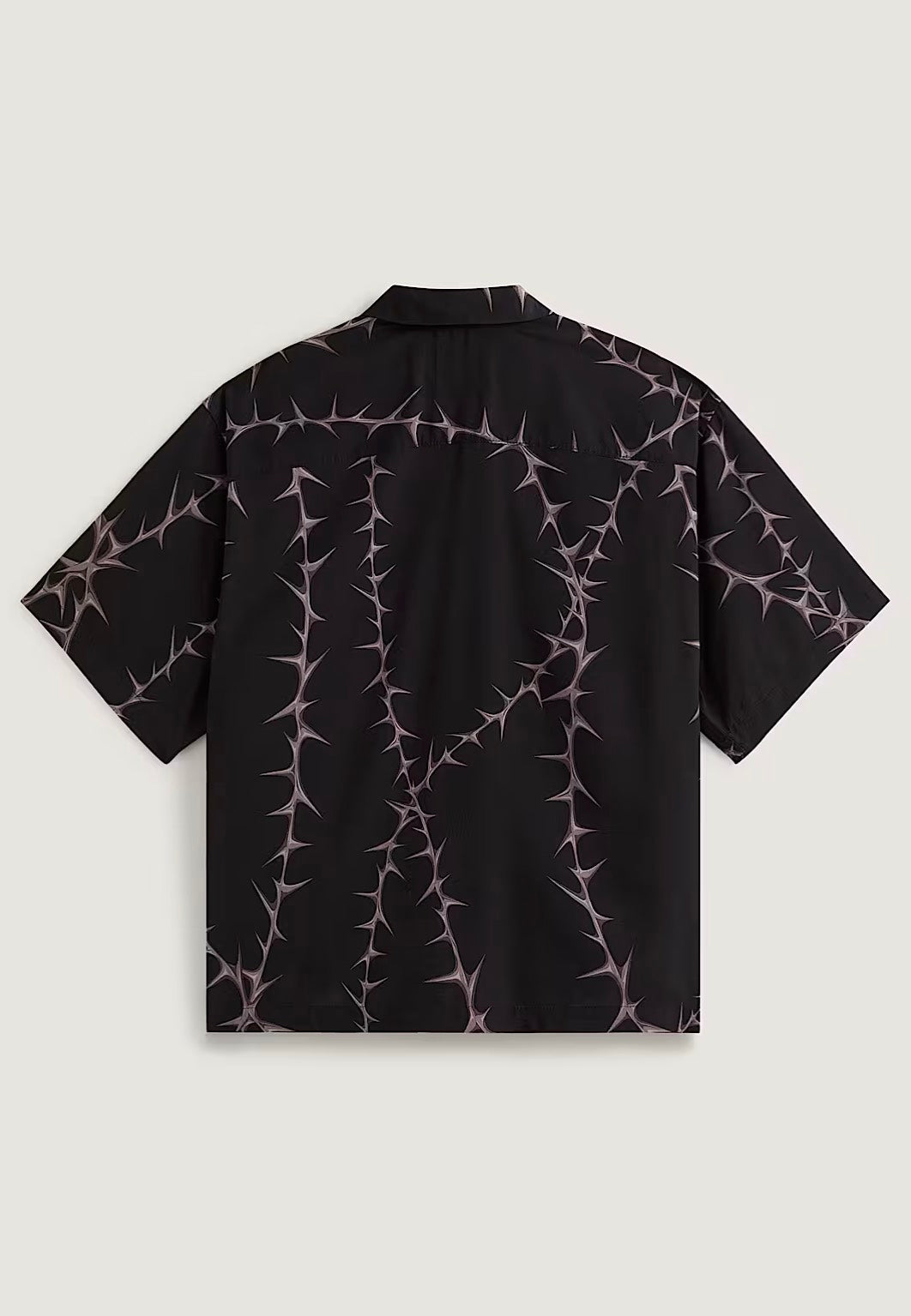 Vans - Van Doren Printed Camp Black - Shirt | Men-Image