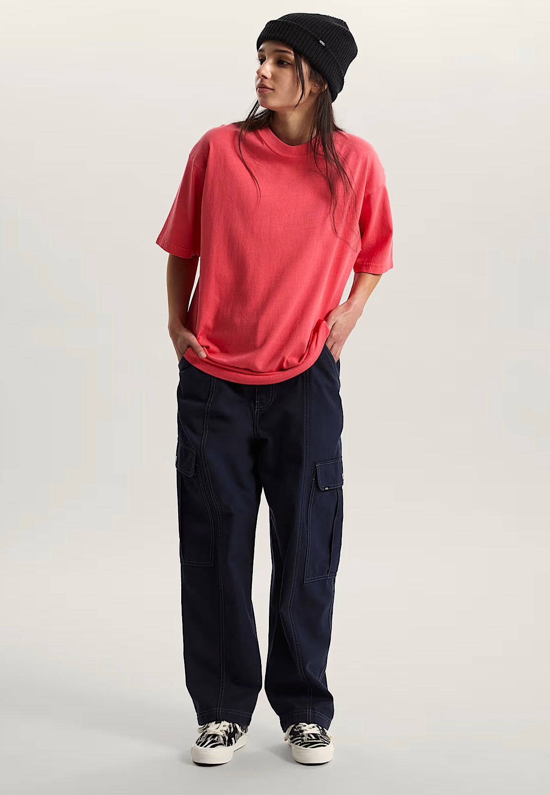 Vans - 6oz Canvas Sidewalk Parisian Night - Pants | Women-Image