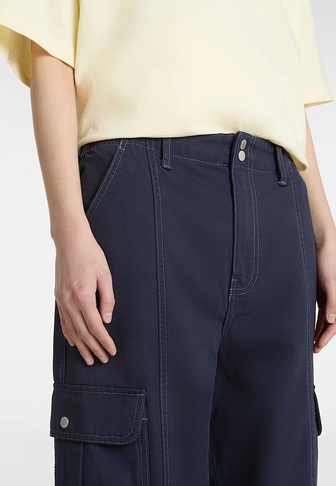 Vans - 6oz Canvas Sidewalk Parisian Night - Pants | Women-Image