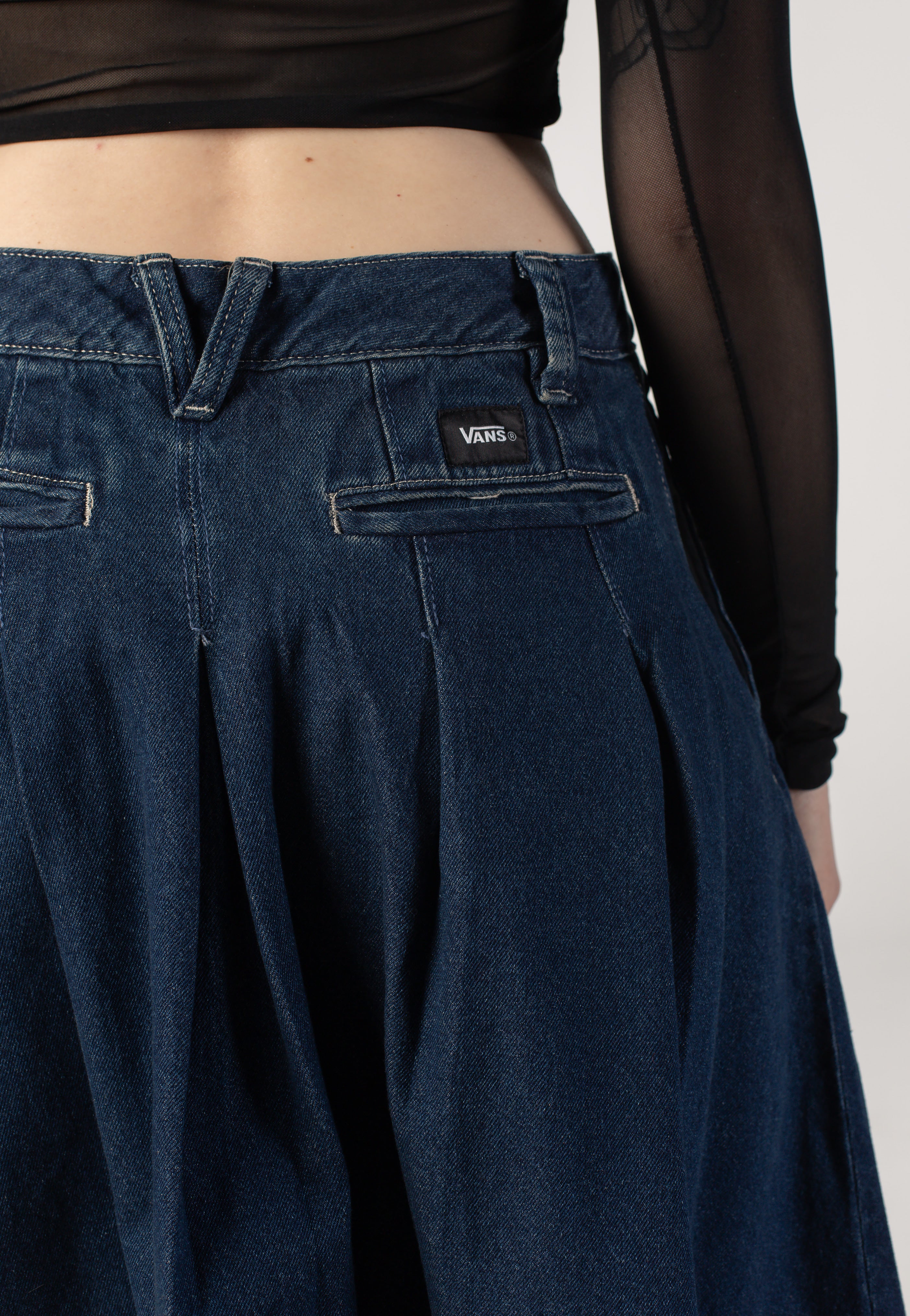 Vans - Authentic Chino Dark Rinse - Skirt | Women-Image