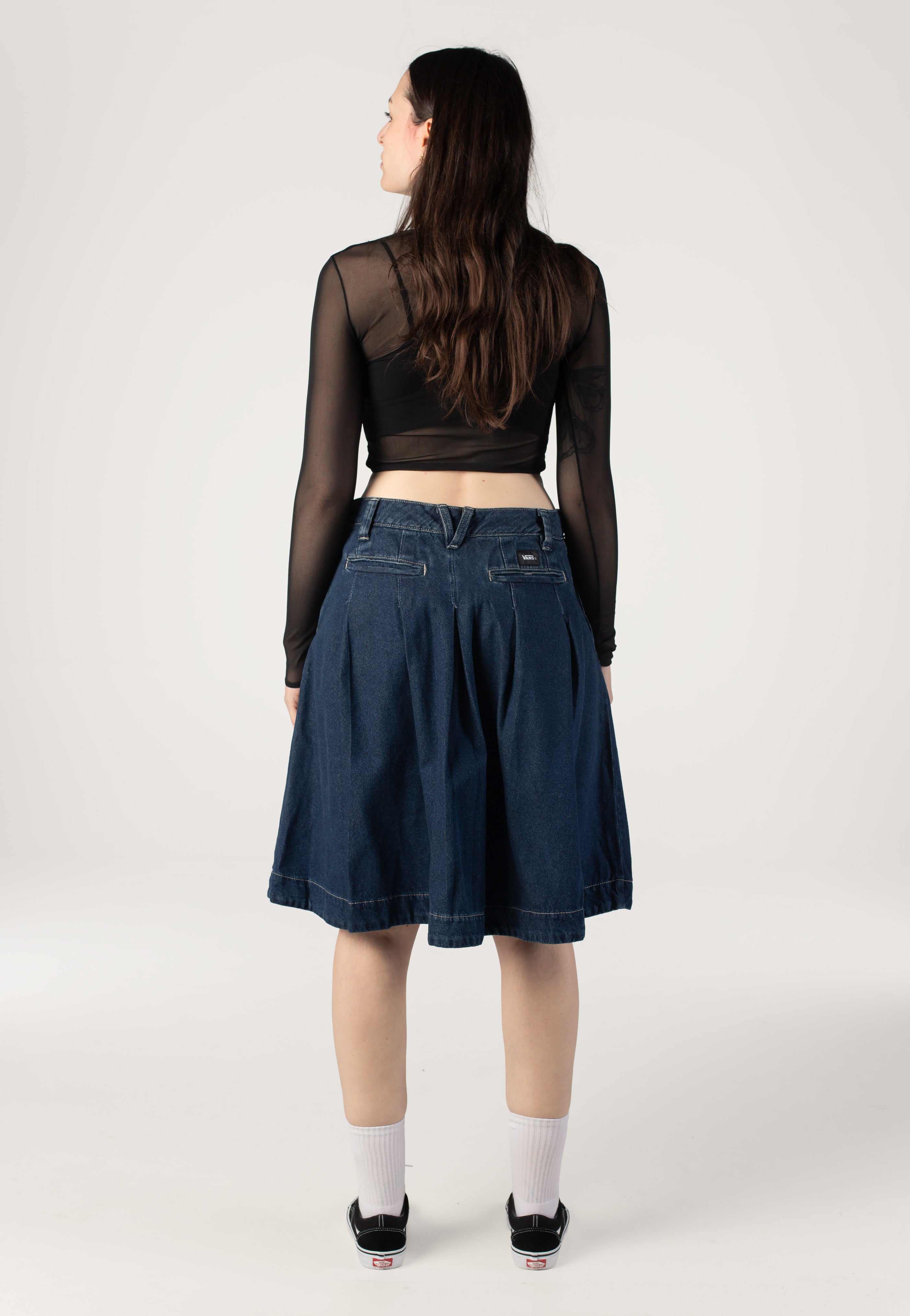 Vans - Authentic Chino Dark Rinse - Skirt | Women-Image
