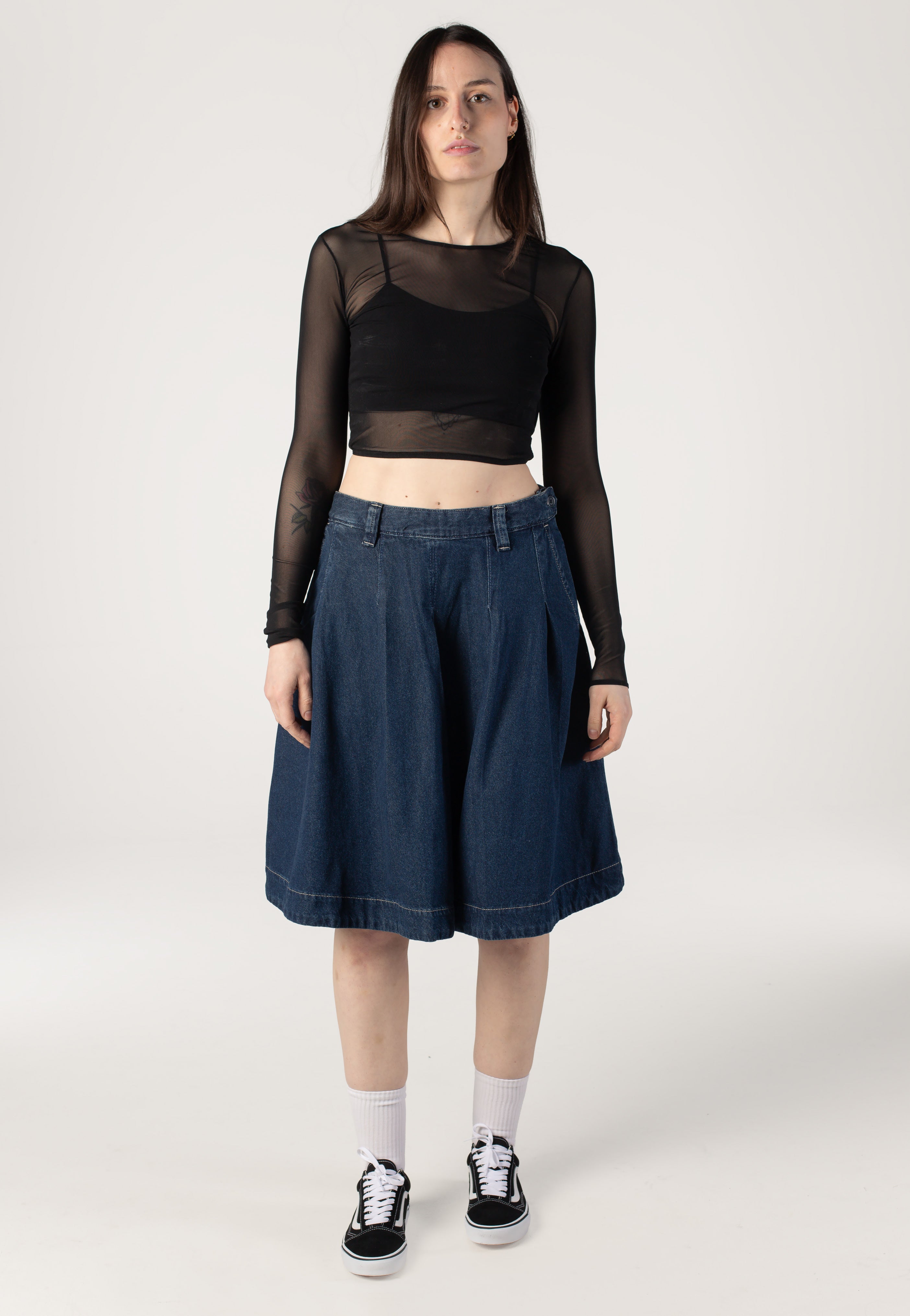 Vans - Authentic Chino Dark Rinse - Skirt | Women-Image