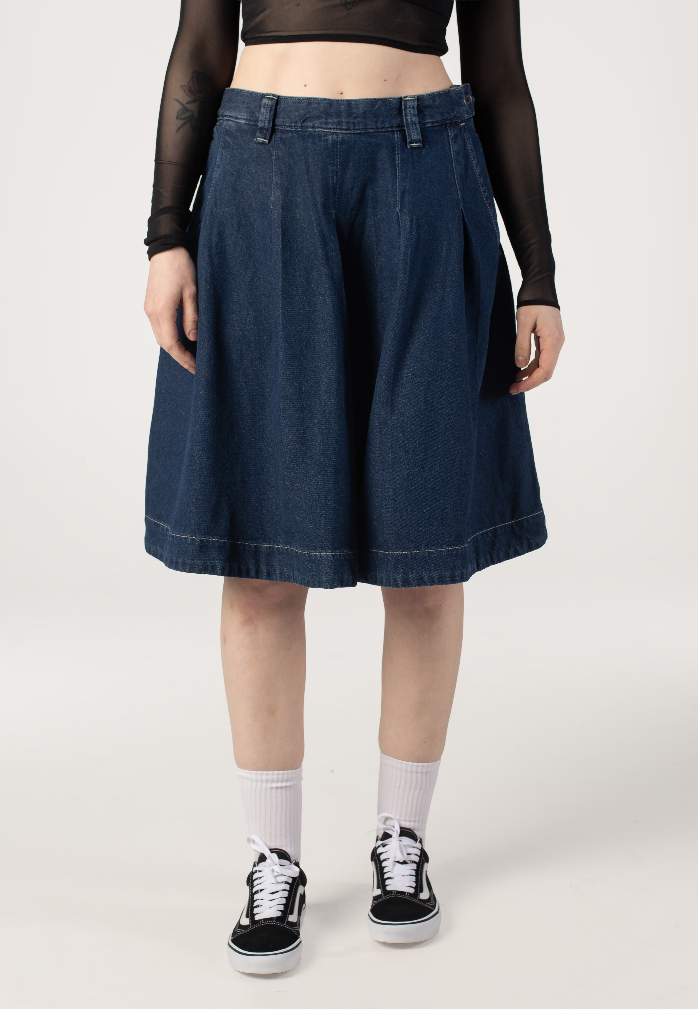 Vans - Authentic Chino Dark Rinse - Skirt | Women-Image