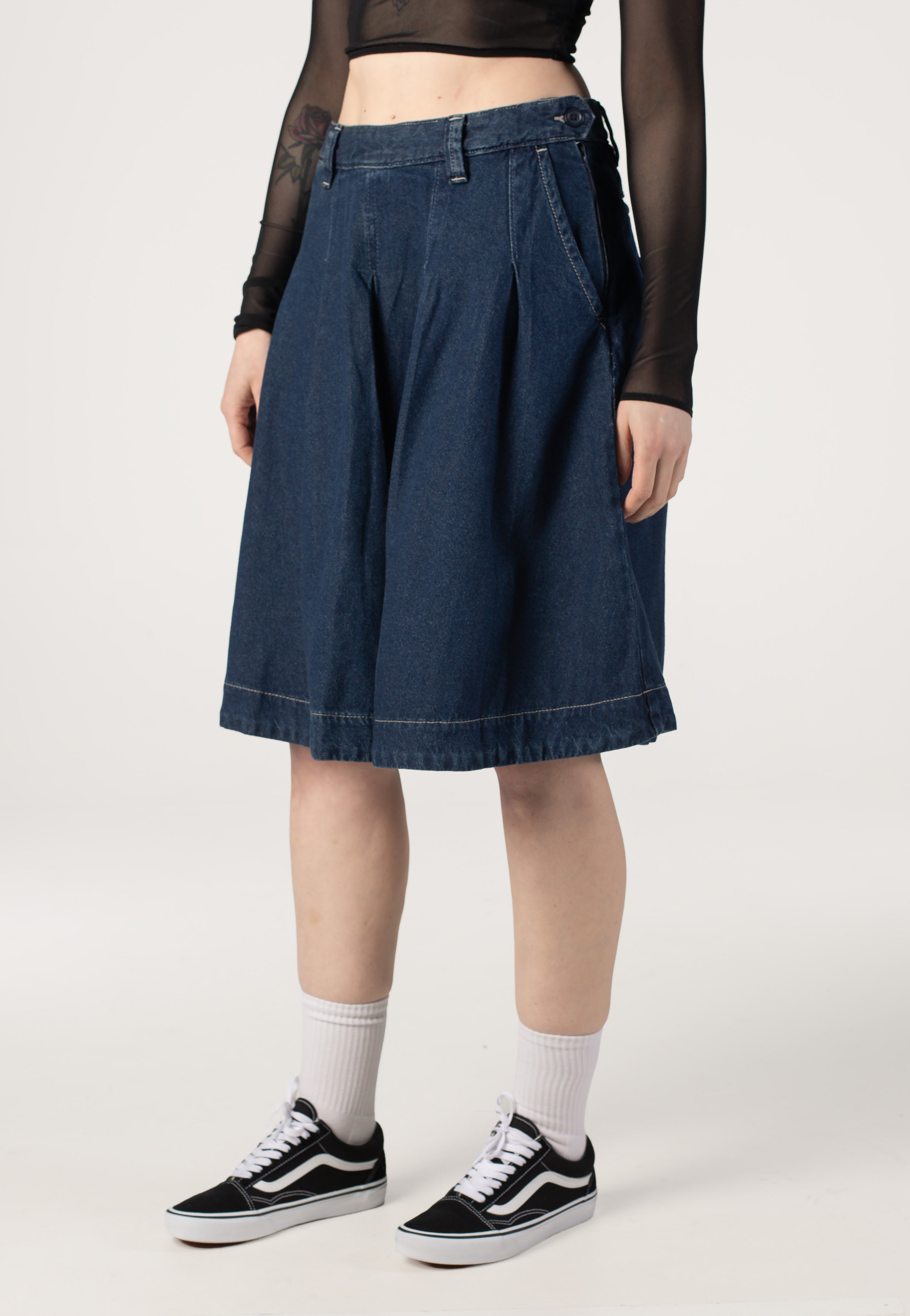 Vans - Authentic Chino Dark Rinse - Skirt | Women-Image