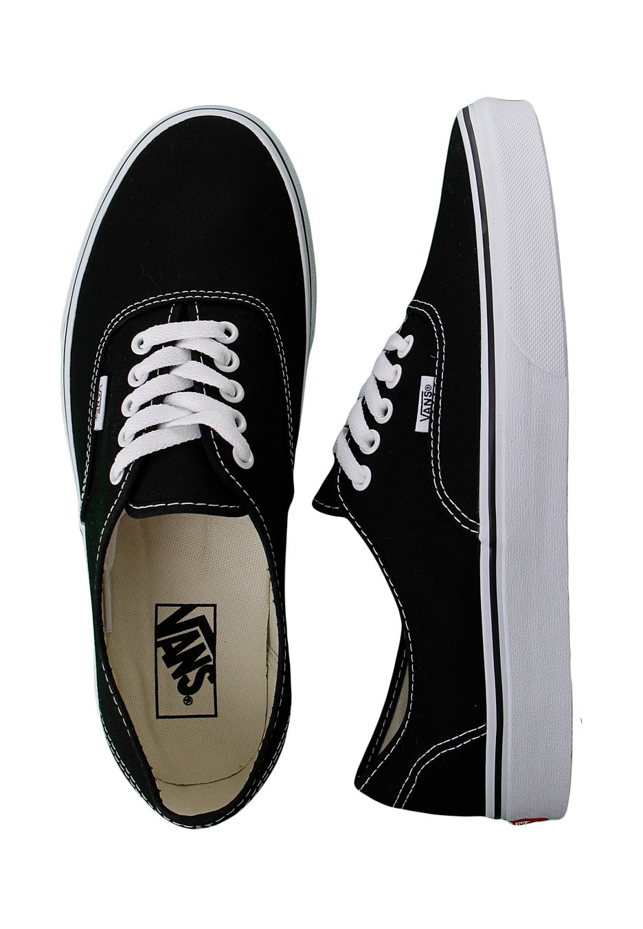 Vans - Authentic Black/White - Shoes | Neutral-Image
