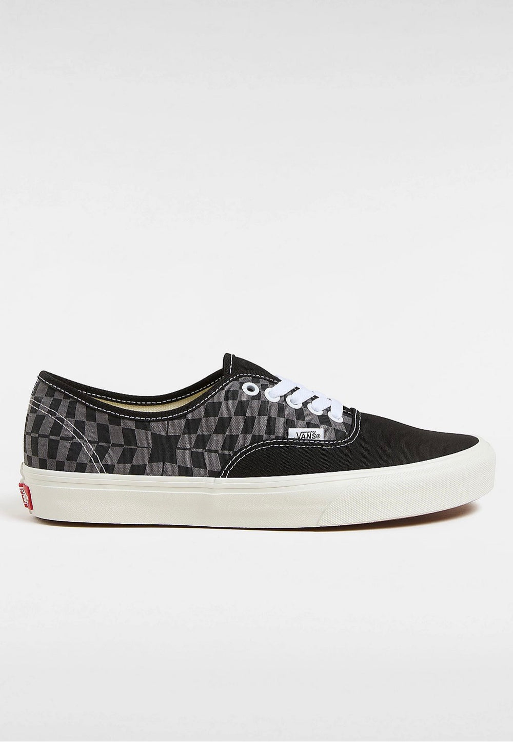 Vans Authentic Warp Check Black - Shoes | Impericon