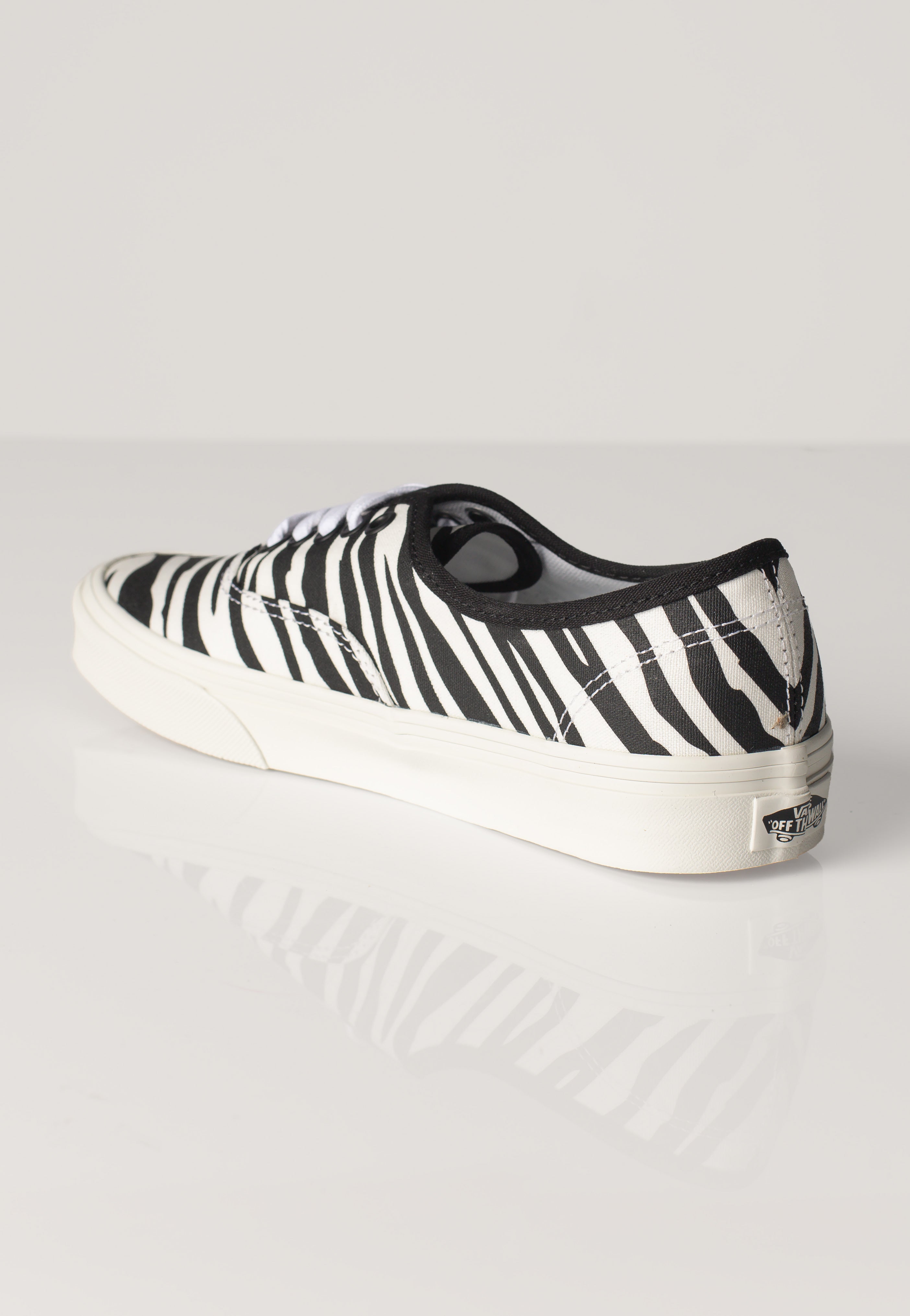 Vans - Authentic Animalier Zebra - Girl Shoes | Women-Image