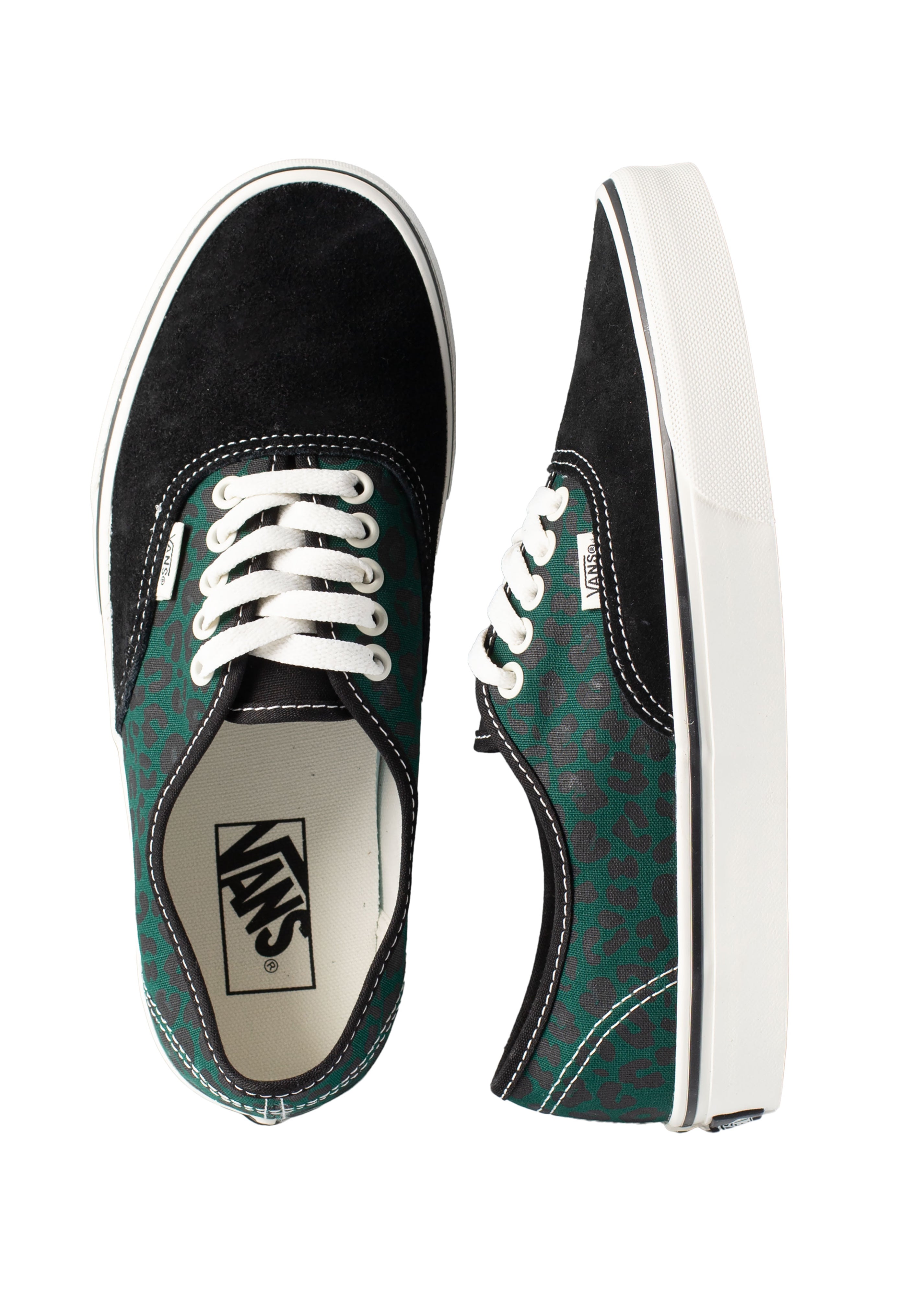 Vans - Authentic Black/Leopard - Shoes | Women-Image