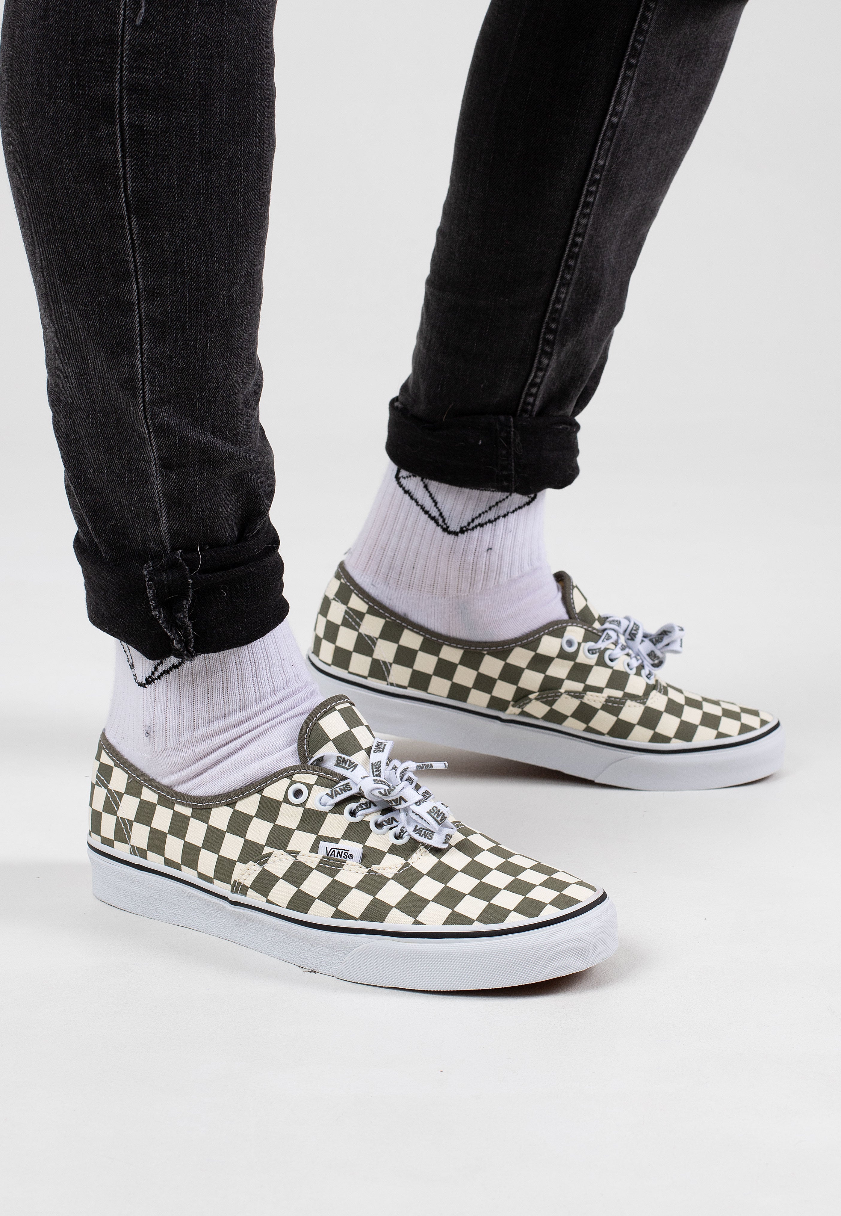 Vans - Authentic Check Kalamata - Shoes | Neutral-Image
