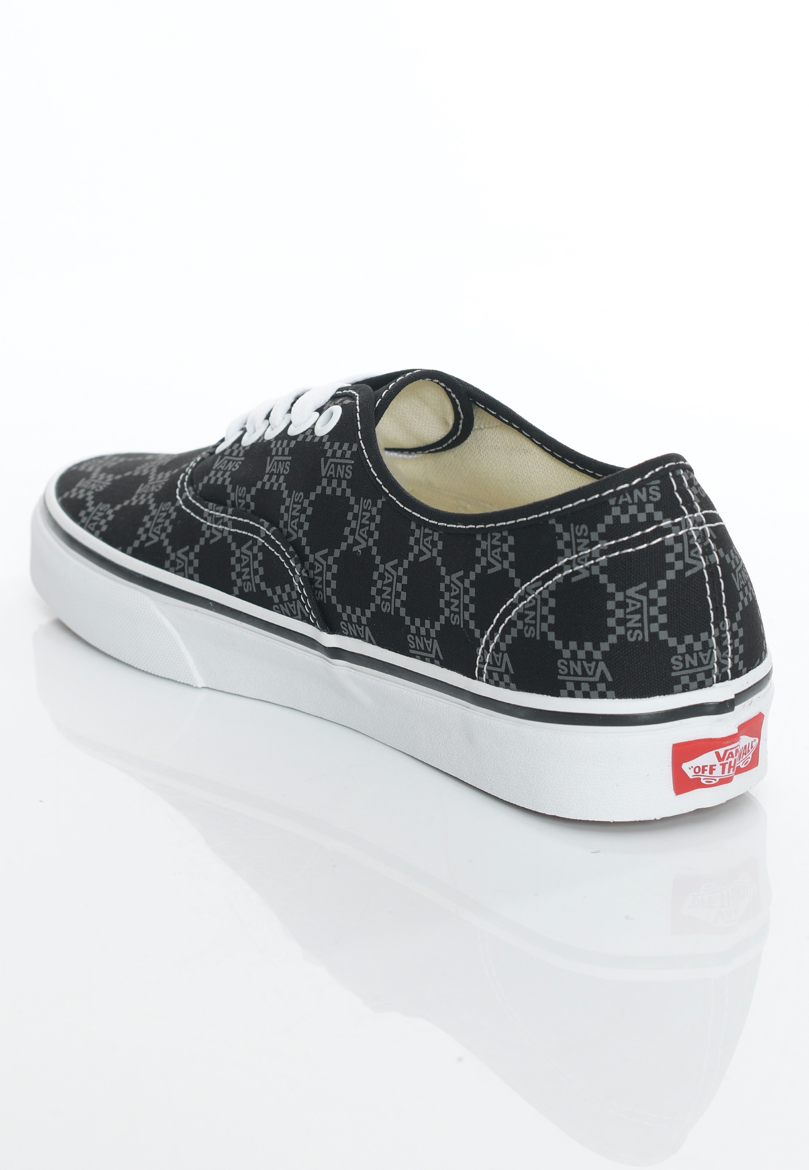 Vans - Authentic Monogram Black - Shoes | Men-Image