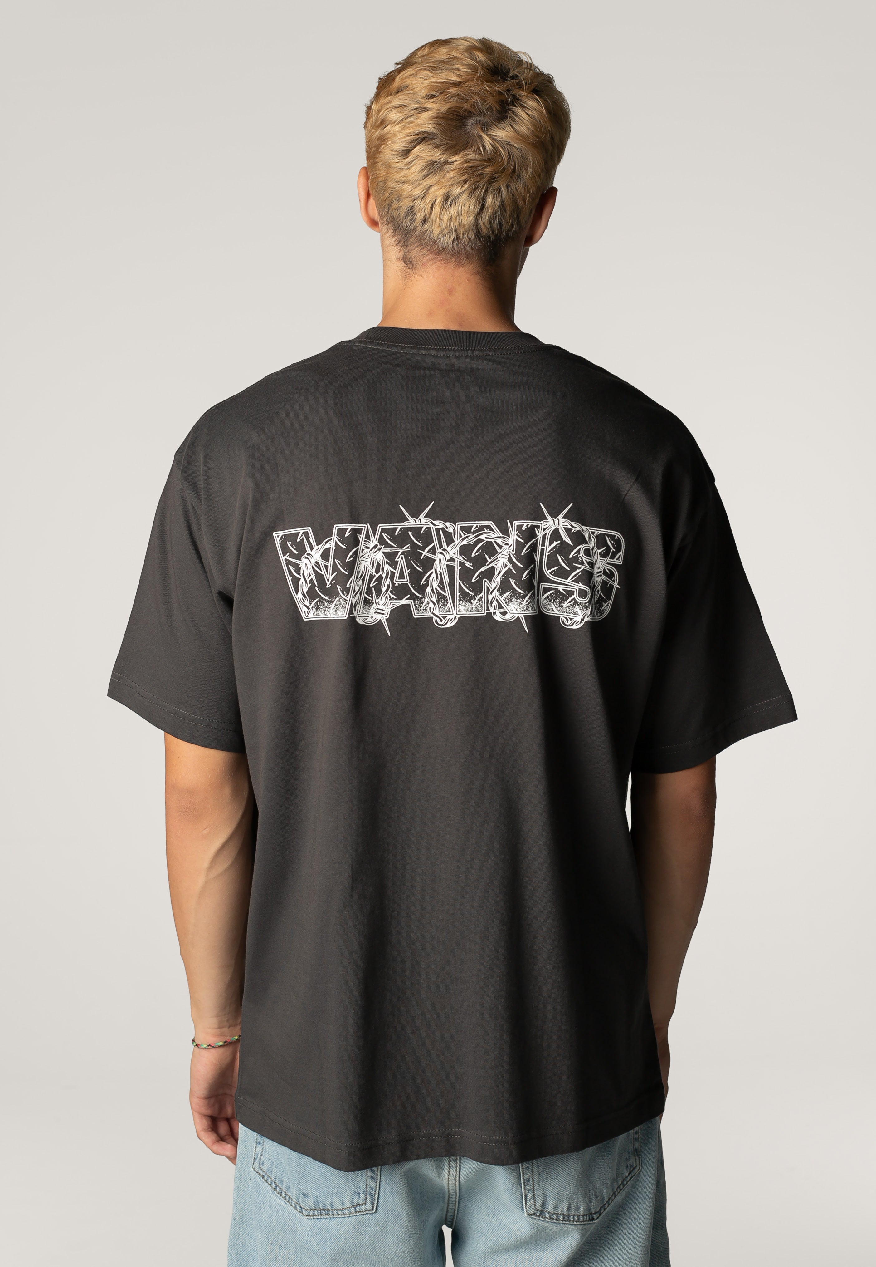 Vans - Barbed Wrap Faded Black - T-Shirt | Men-Image